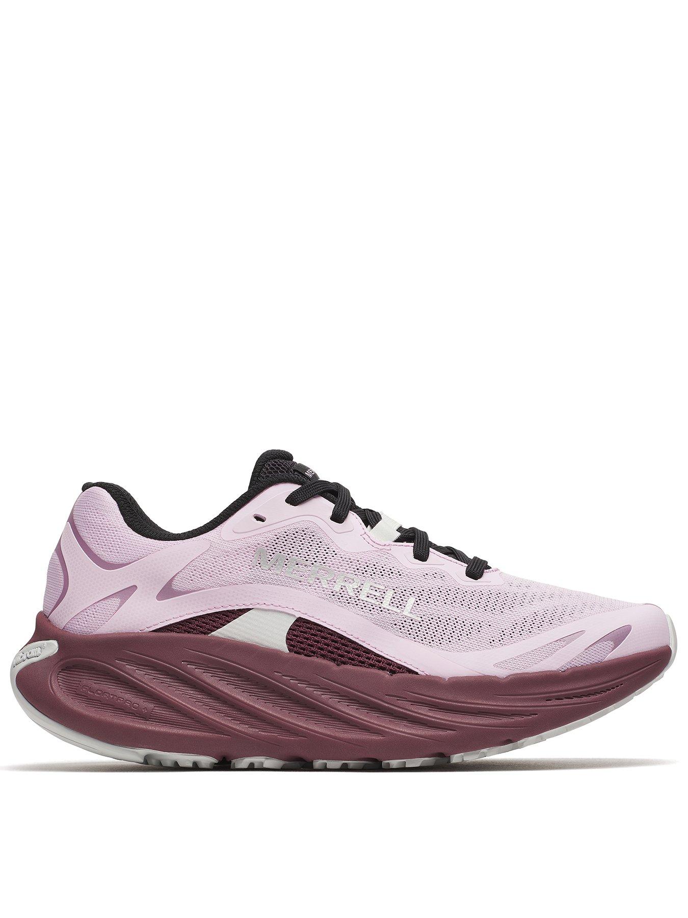 Merrell Womens Trail Running Promorph Shoes, Pink, Size 5.5, Women