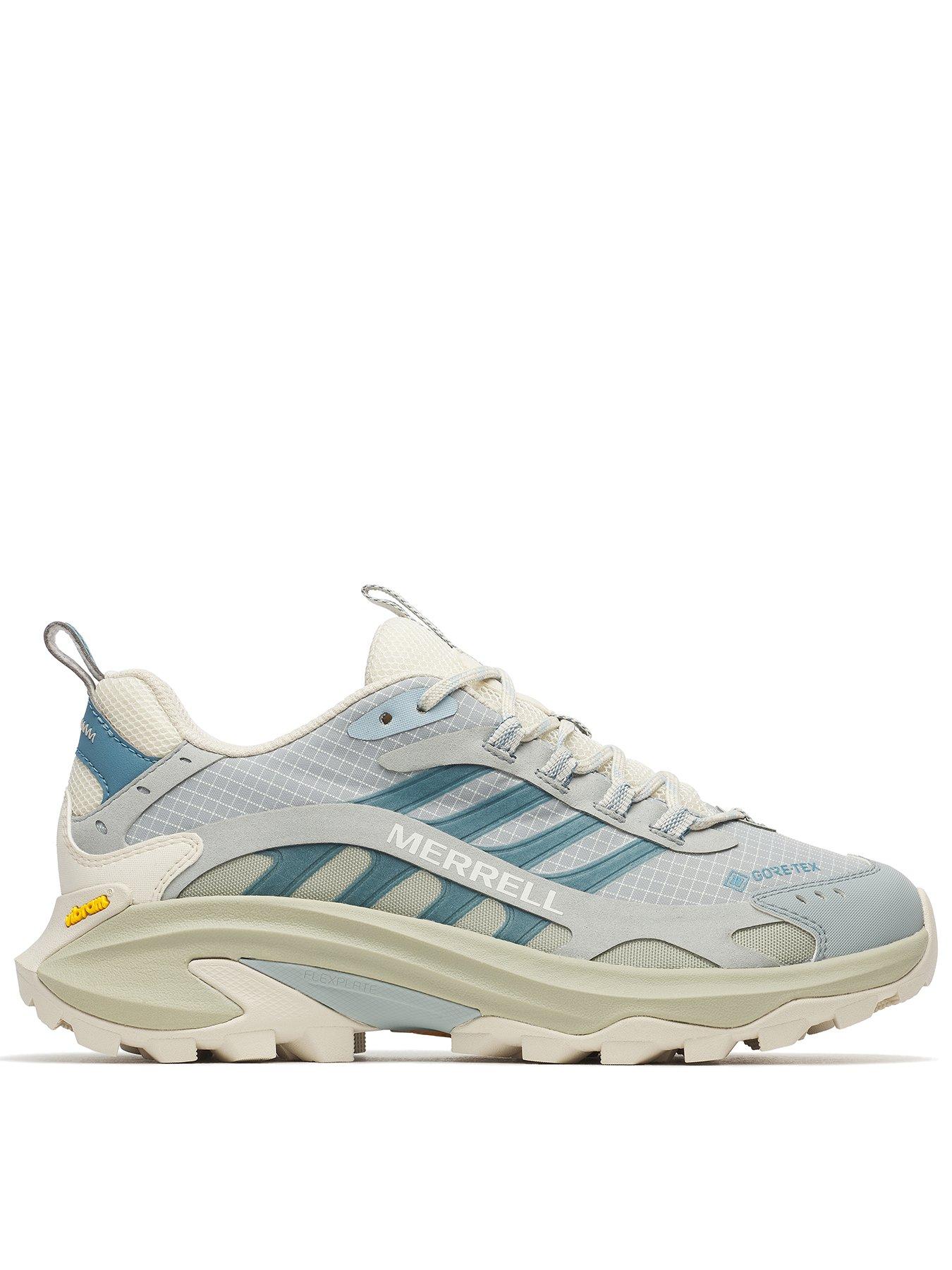 Merrell Womens Moab Speed 2 Goretex Hiking Shoes - Grey