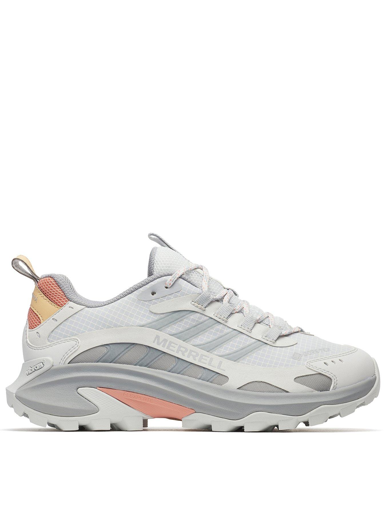 Merrell Womens Moab Speed 2 Goretex Hiking Shoes - Grey