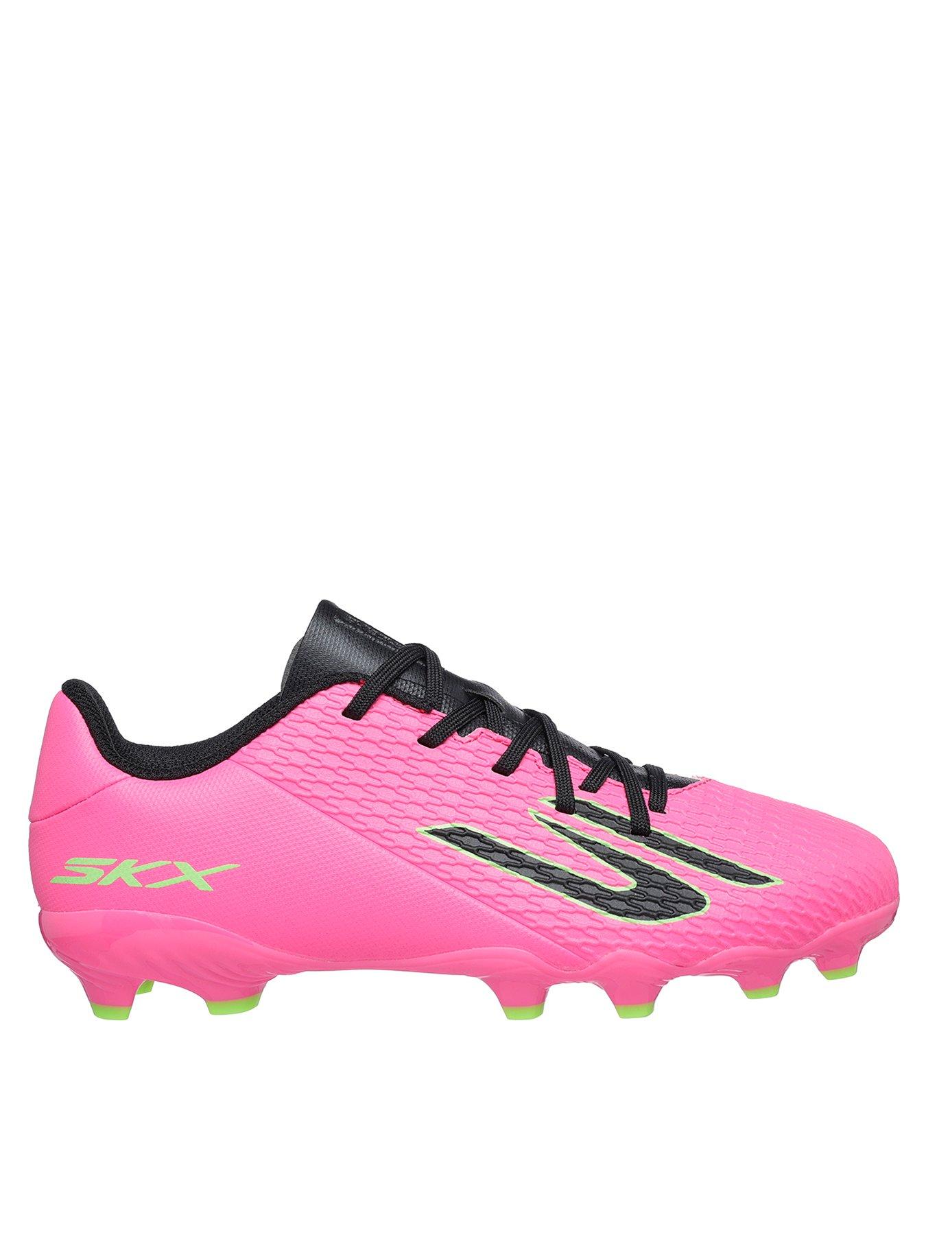 Skechers Junior Skx 02 Firm Ground Football Boots - Pink