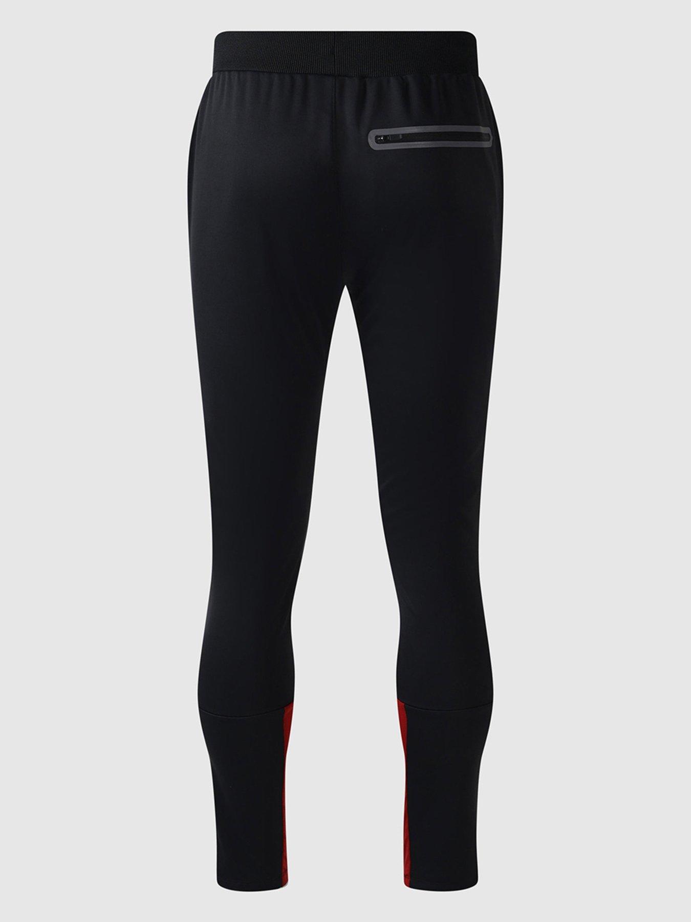 Image 2 of 2 of Umbro Mens Football Pro Training Poly Pants - Black
