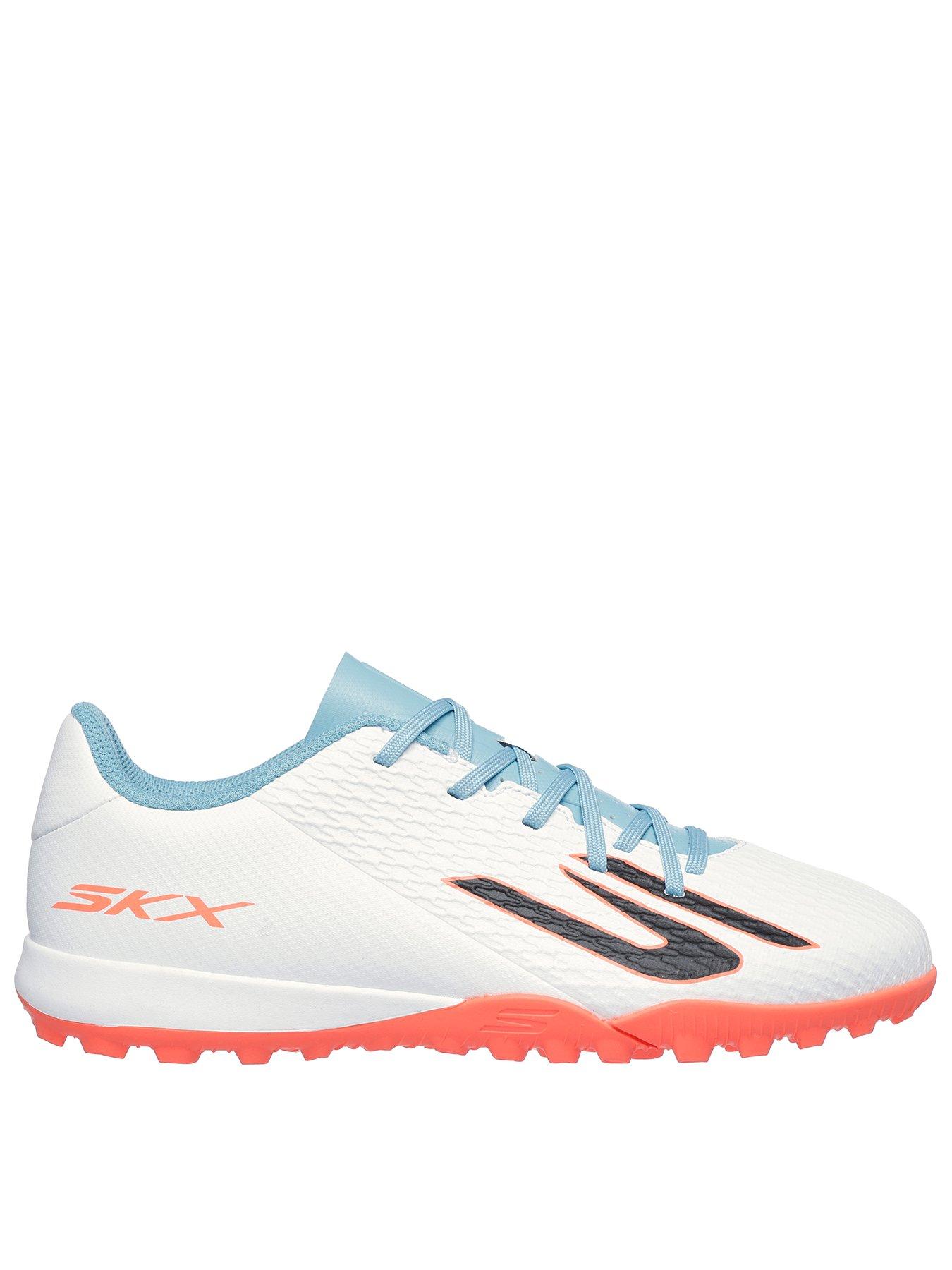 Image 1 of 4 of Skechers Toddler Skx 02 Astro Turf Football Boots - White
