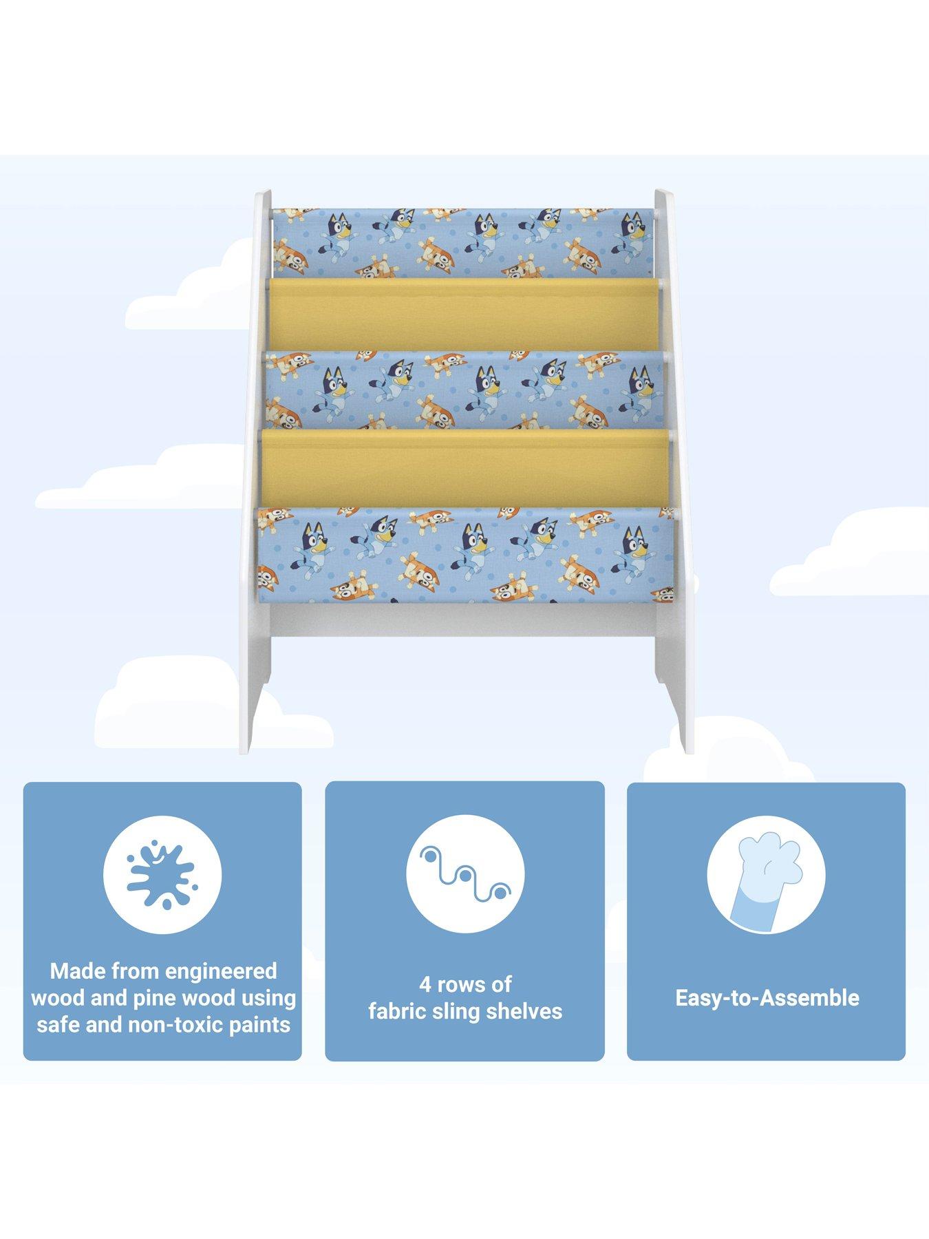 Bluey Wooden Book Storage Rack | Very