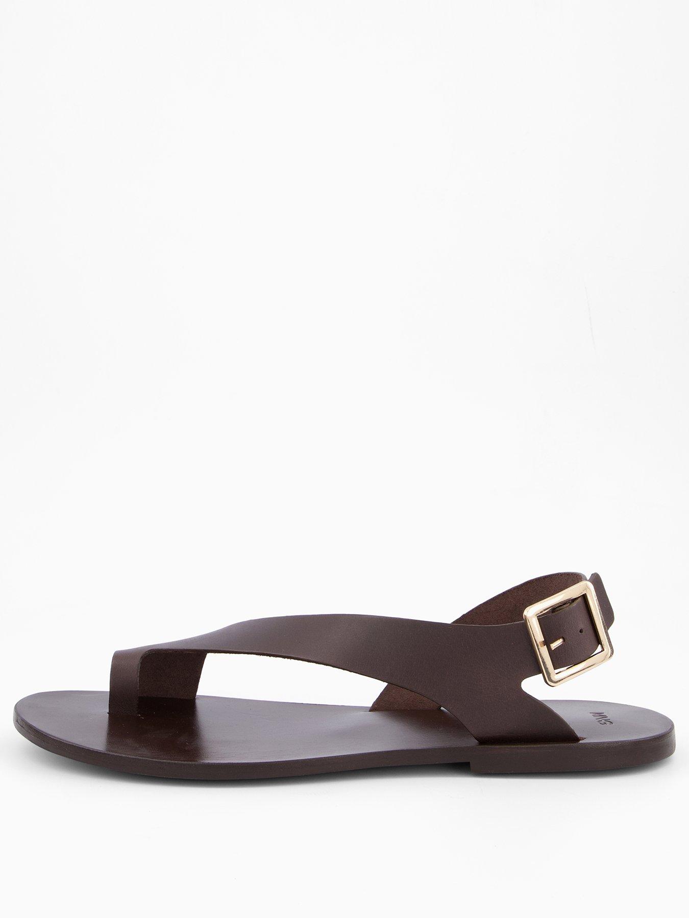Image 2 of 6 of Mango Sandals Bell - Brown