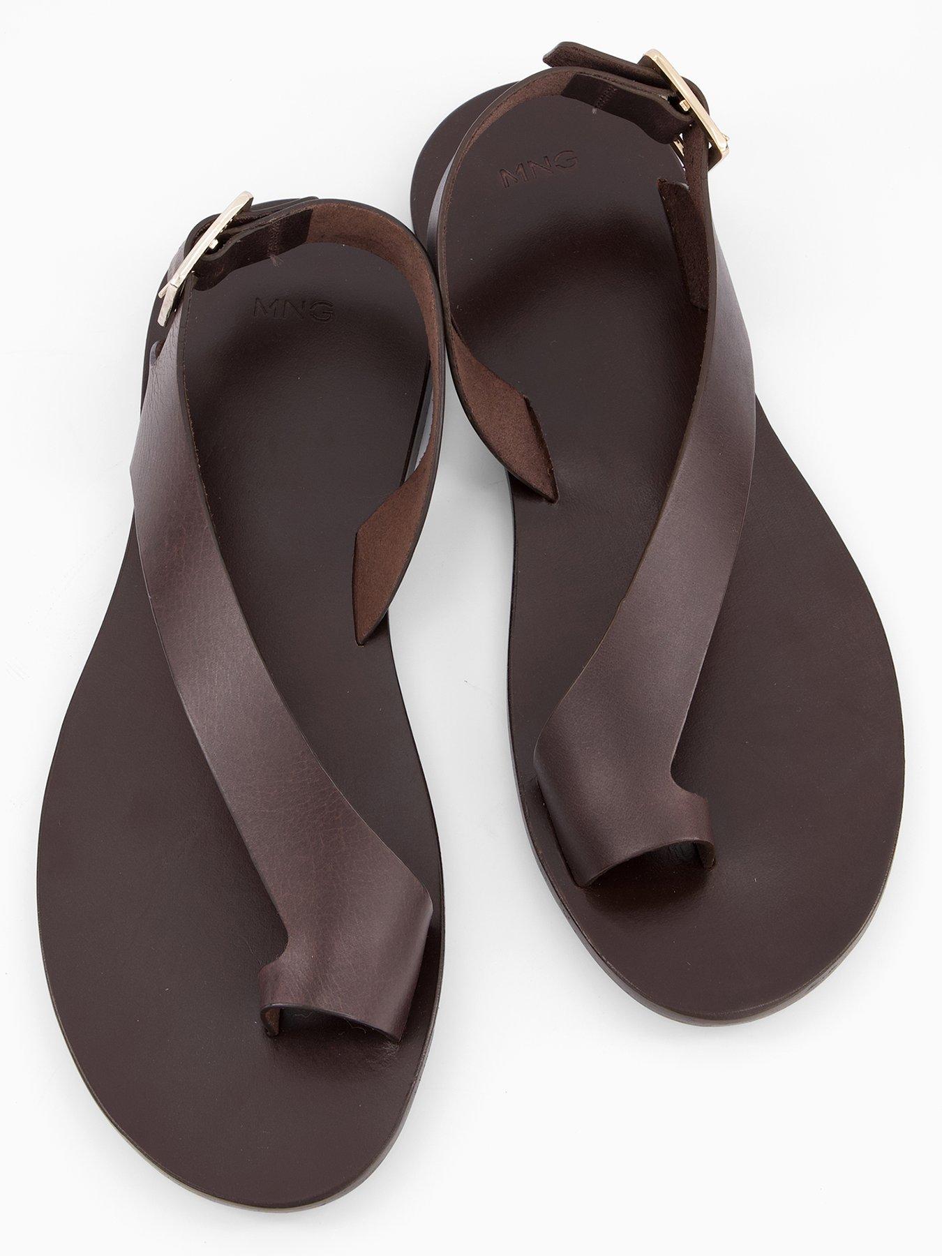 Image 3 of 6 of Mango Sandals Bell - Brown