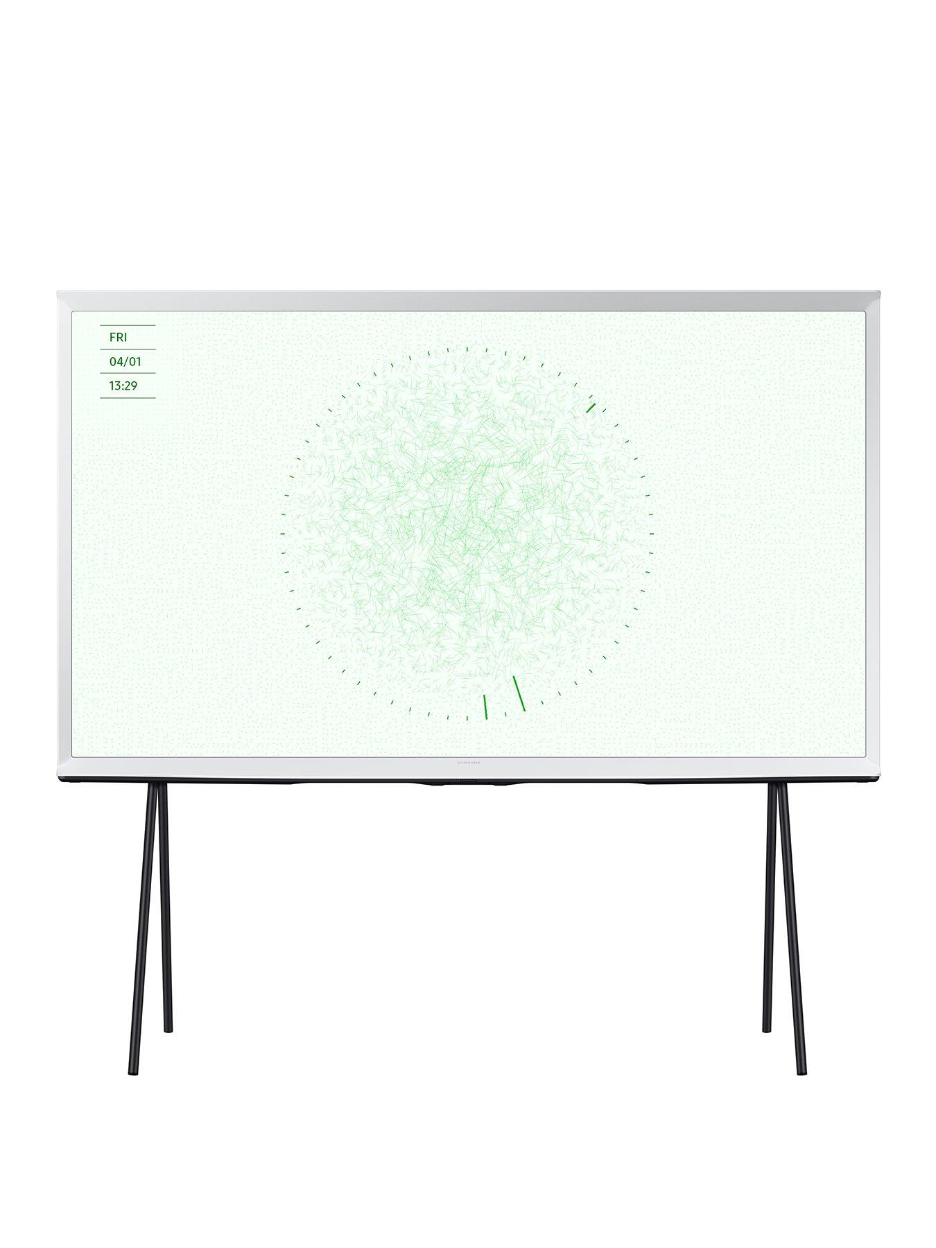 undefined 55" The Serif LS01D QLED 4K HDR Smart TV in Cloud White (2024)