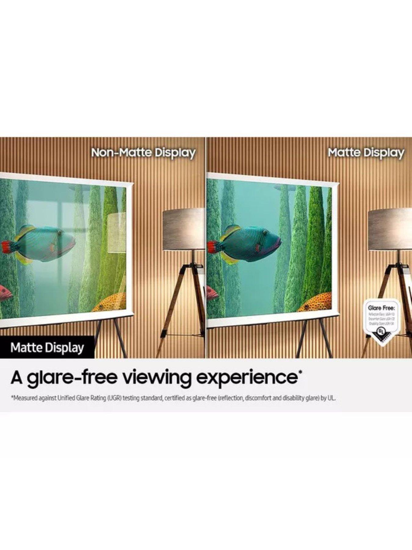 Image 6 of 7 of Samsung 55" The Serif LS01D QLED 4K HDR Smart TV in Cloud White (2024)