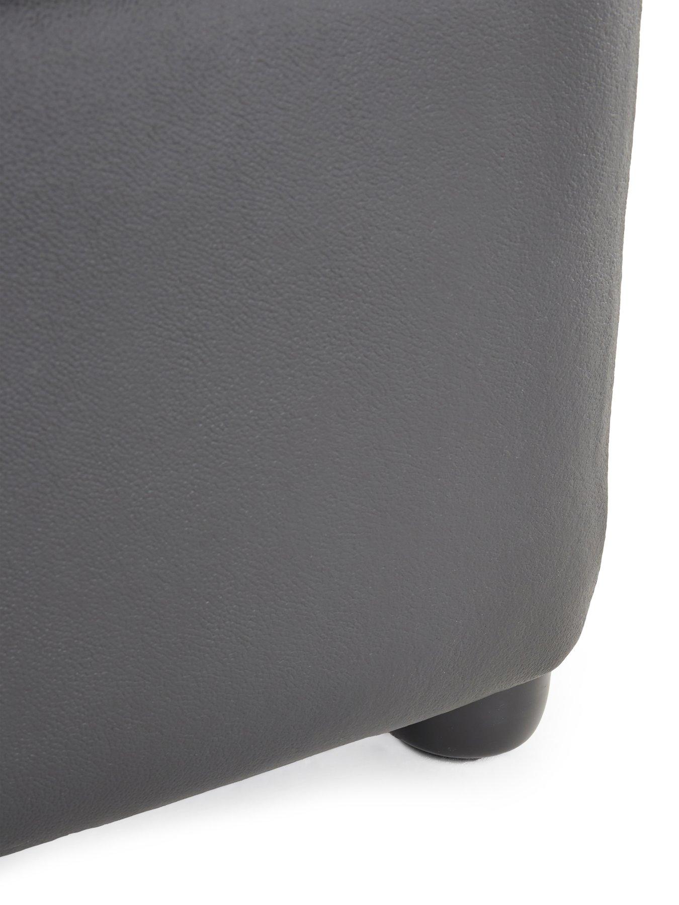 Image 5 of 7 of The Very Collection Wilmslow Leather Footstool with Storage