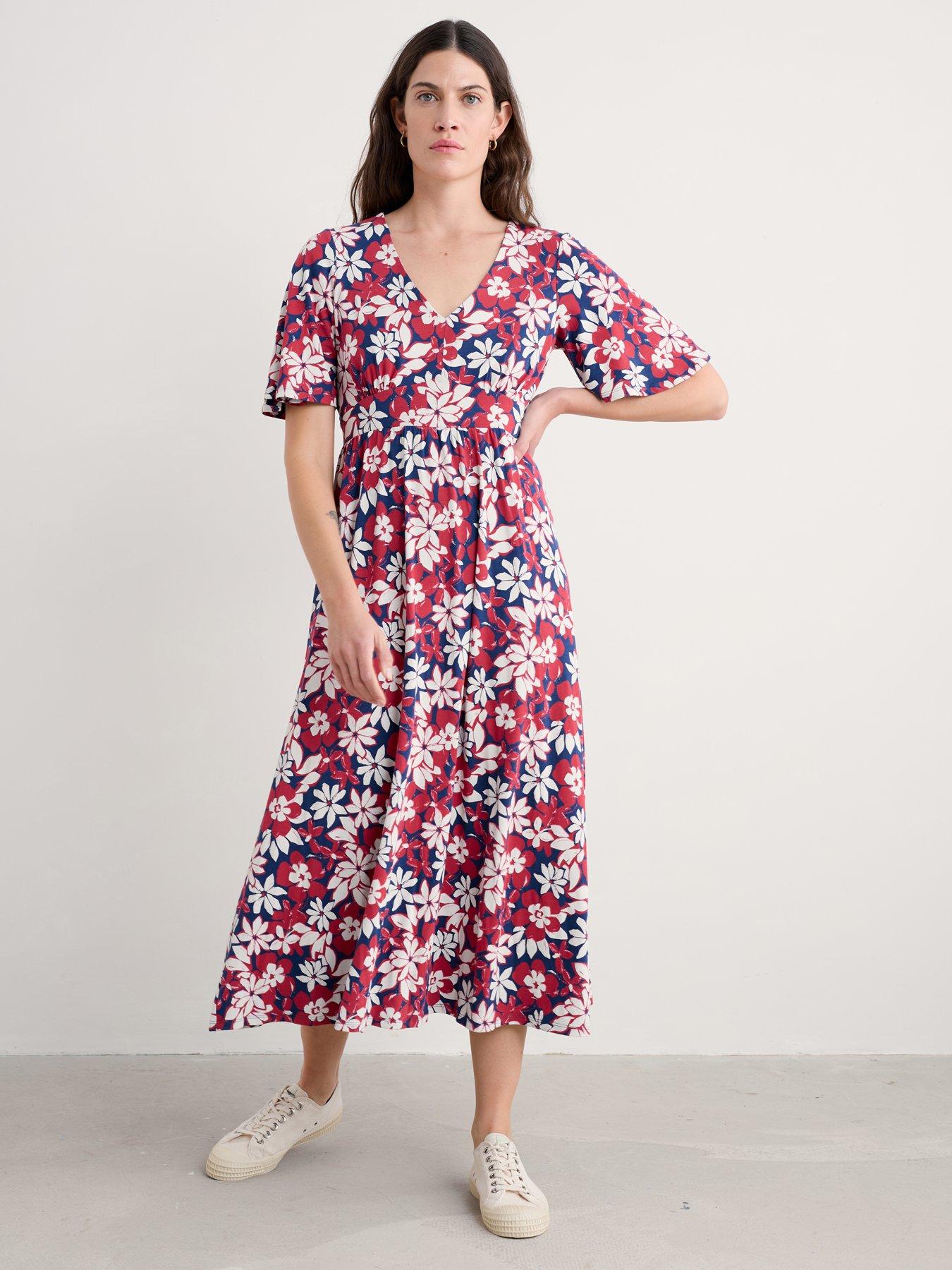 seasalt-cornwall-chateaux-dress-red