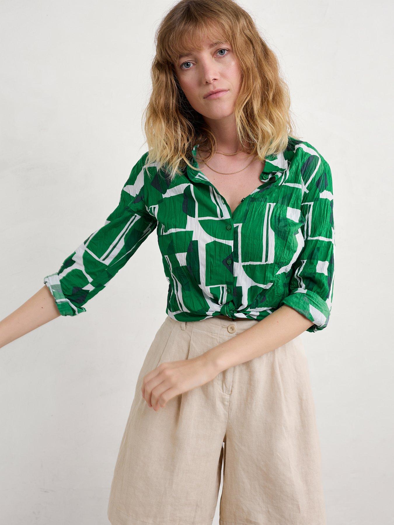 undefined Larissa Shirt - Green