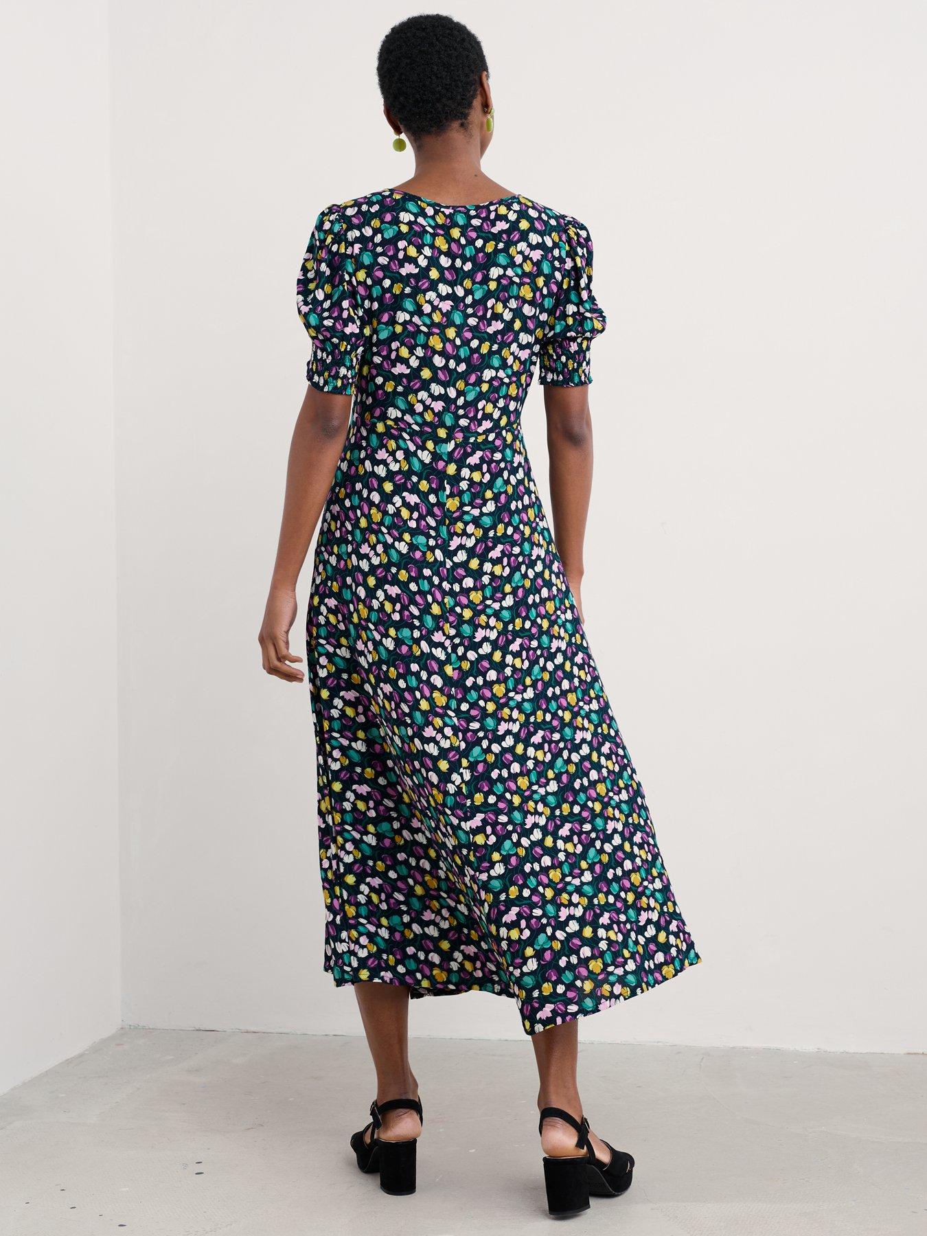Image 2 of 5 of Seasalt Cornwall Marsh Violet Dress - Multi