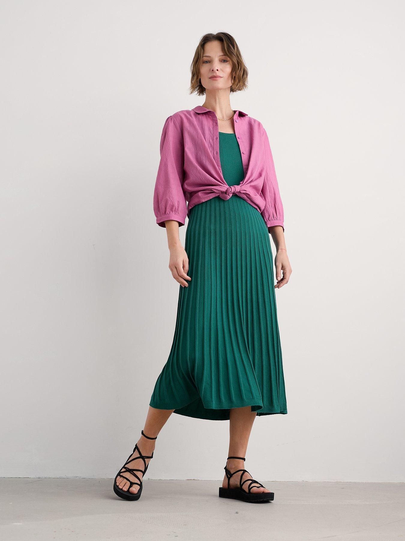 Image 3 of 5 of Seasalt Cornwall Sunlight Dress - Green