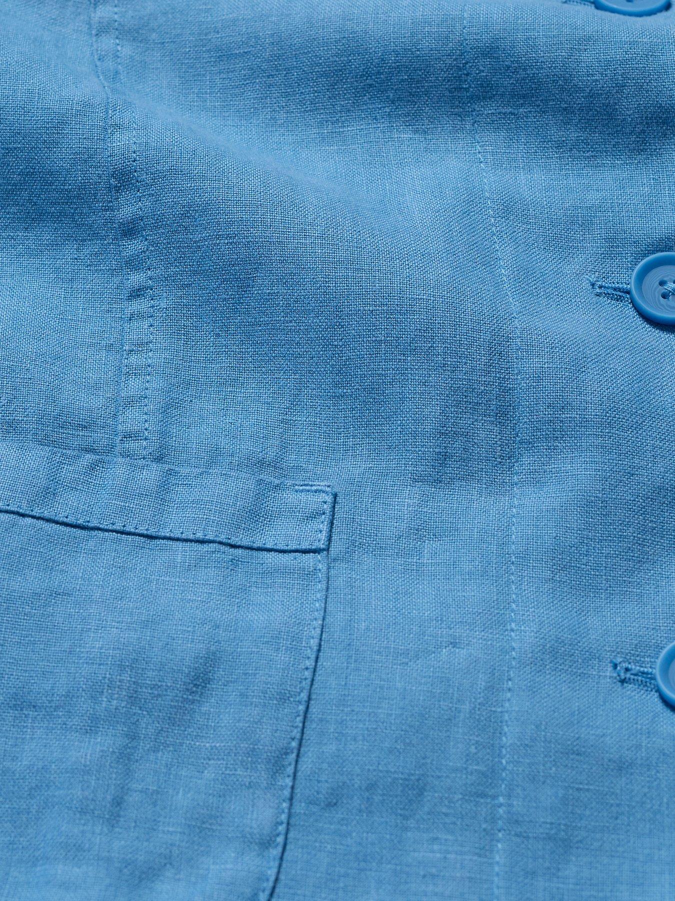 Image 4 of 5 of Seasalt Cornwall Arame Jacket - Blue