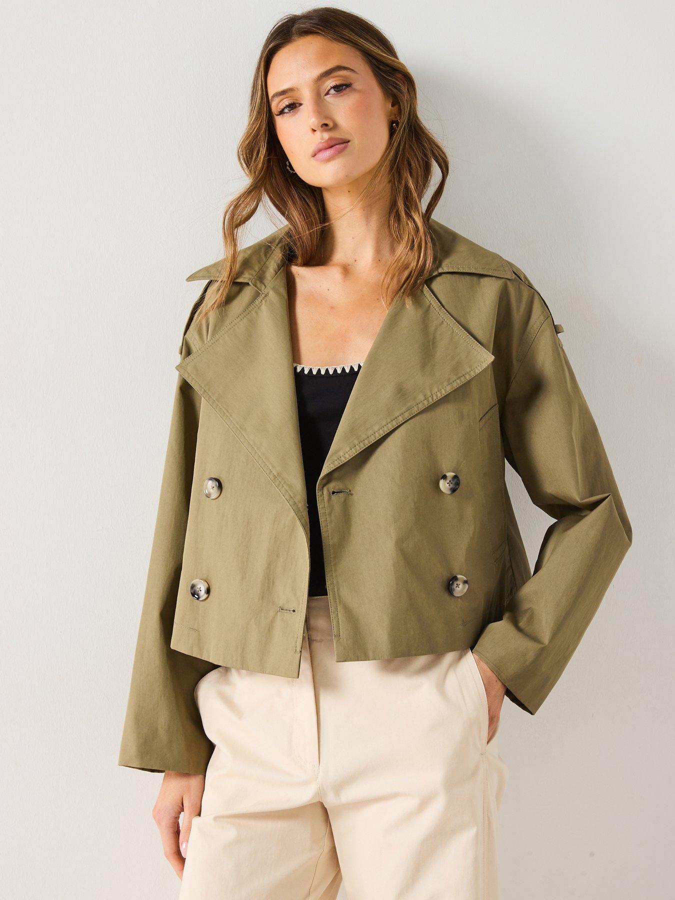 Image 1 of 6 of Mango Lipa Jacket - Khaki
