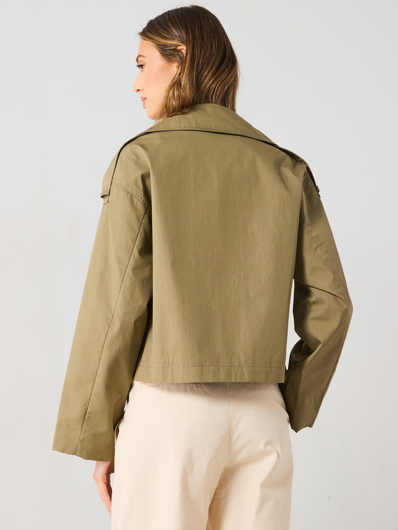 Image 2 of 6 of Mango Lipa Jacket - Khaki