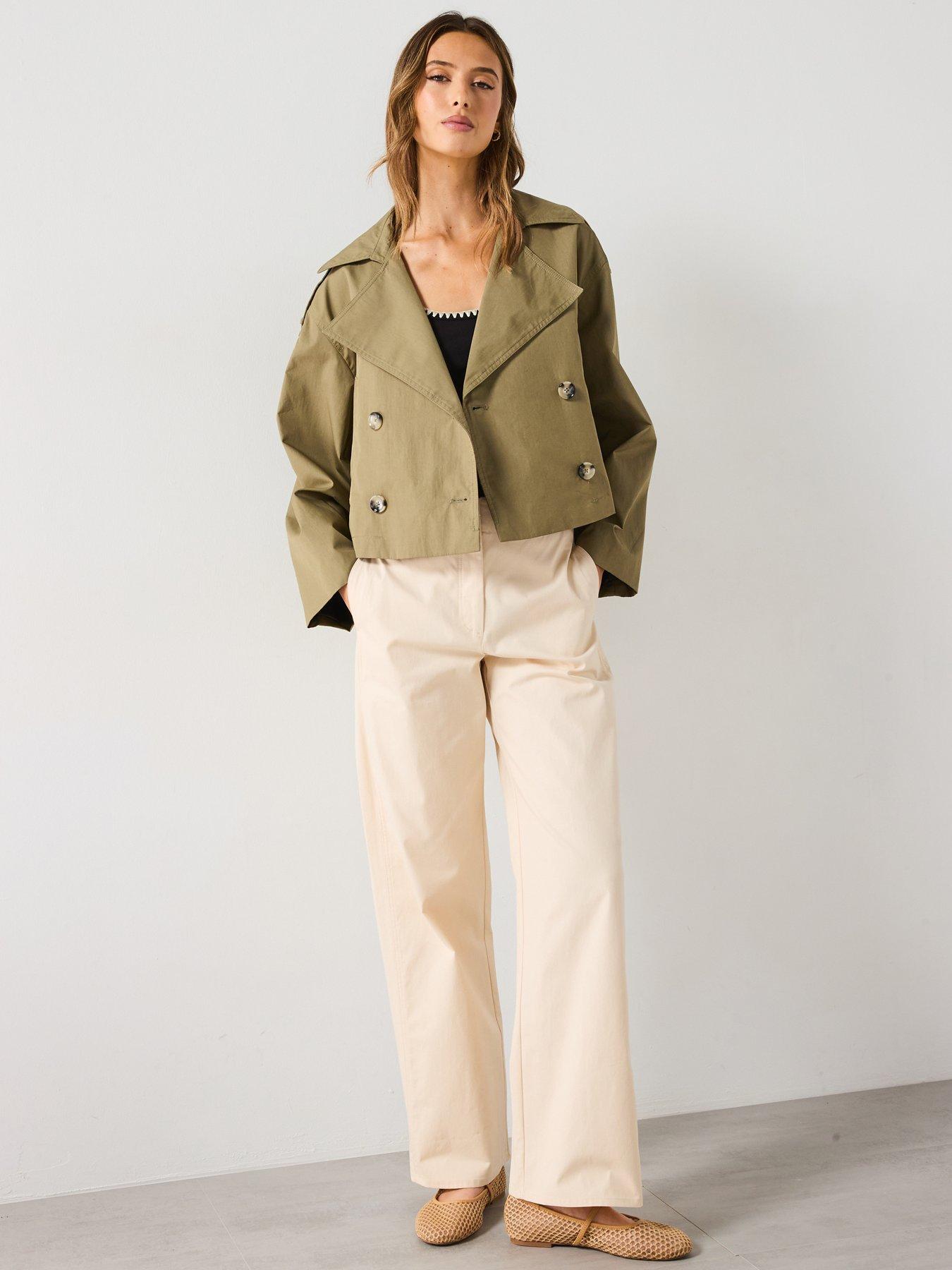 Image 3 of 6 of Mango Lipa Jacket - Khaki