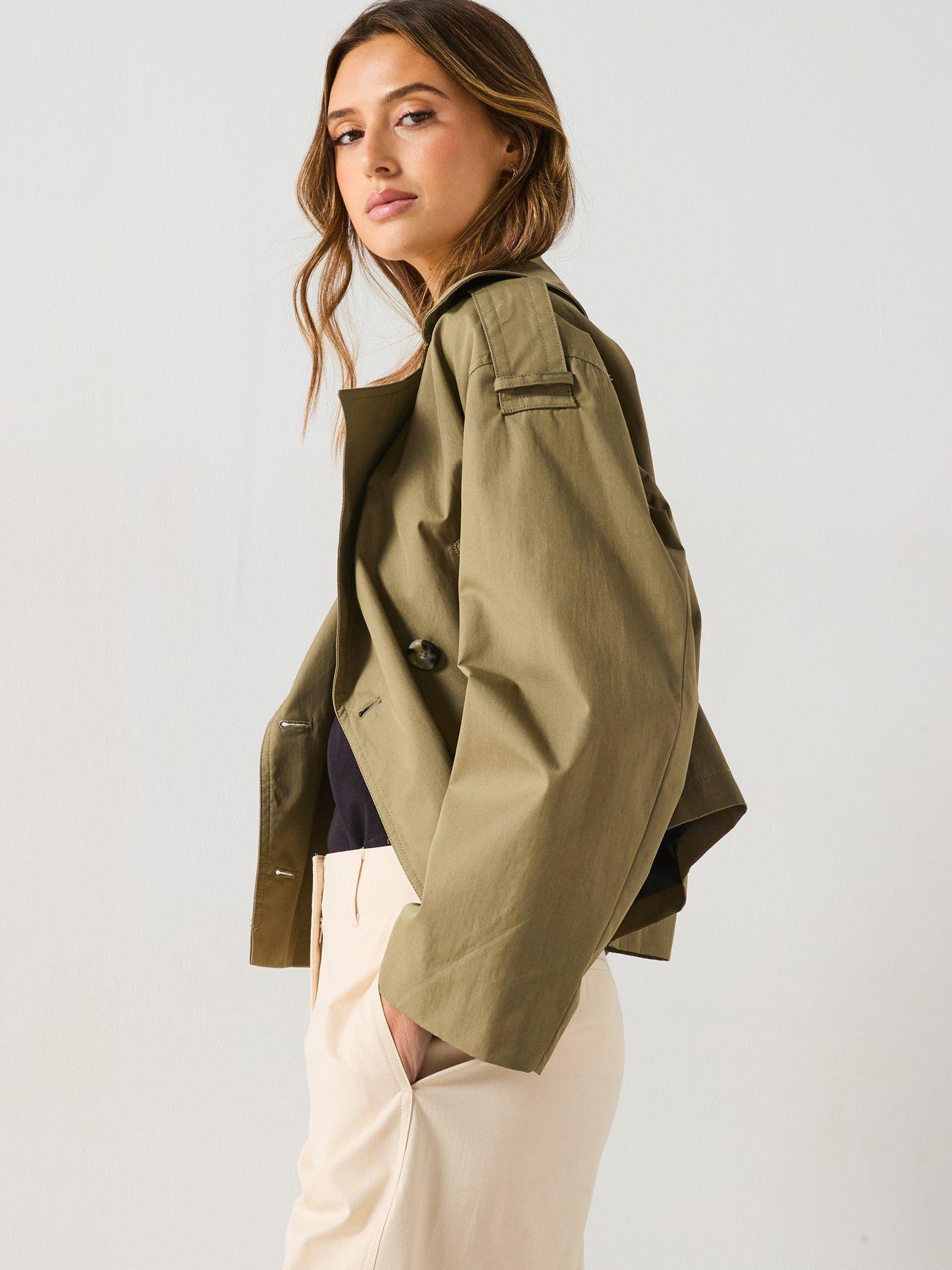 Image 5 of 6 of Mango Lipa Jacket - Khaki