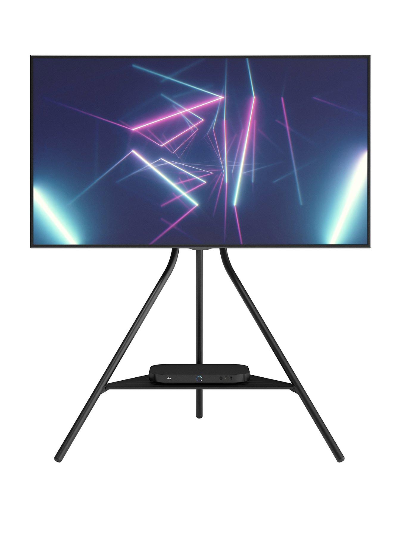 Image 2 of 7 of AVF Tiga Freestanding Metal TV Tripod - fits between&nbsp;32 - 65 inch TV - Black