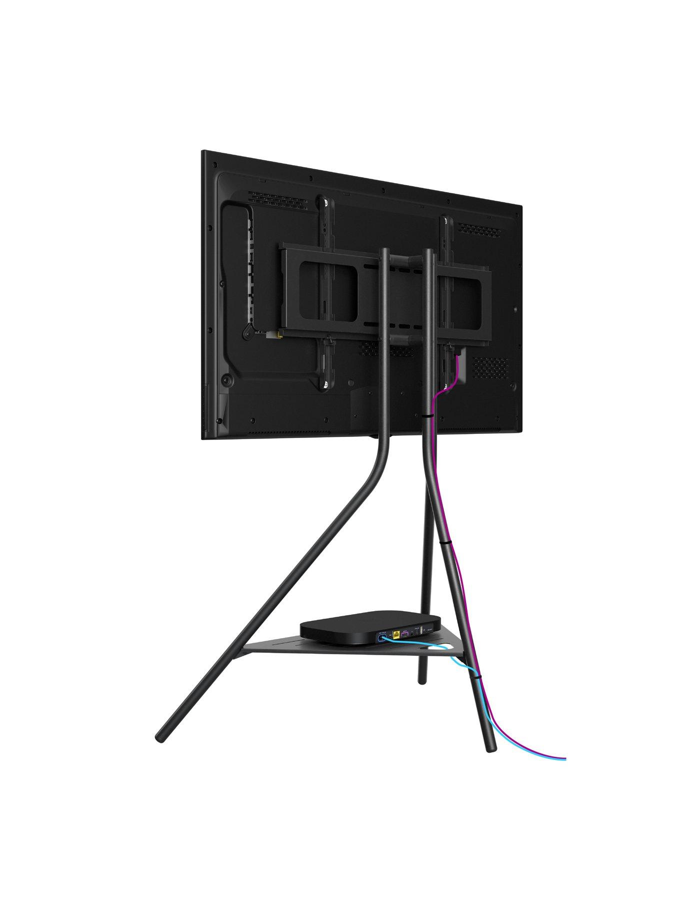 Image 4 of 7 of AVF Tiga Freestanding Metal TV Tripod - fits between&nbsp;32 - 65 inch TV - Black