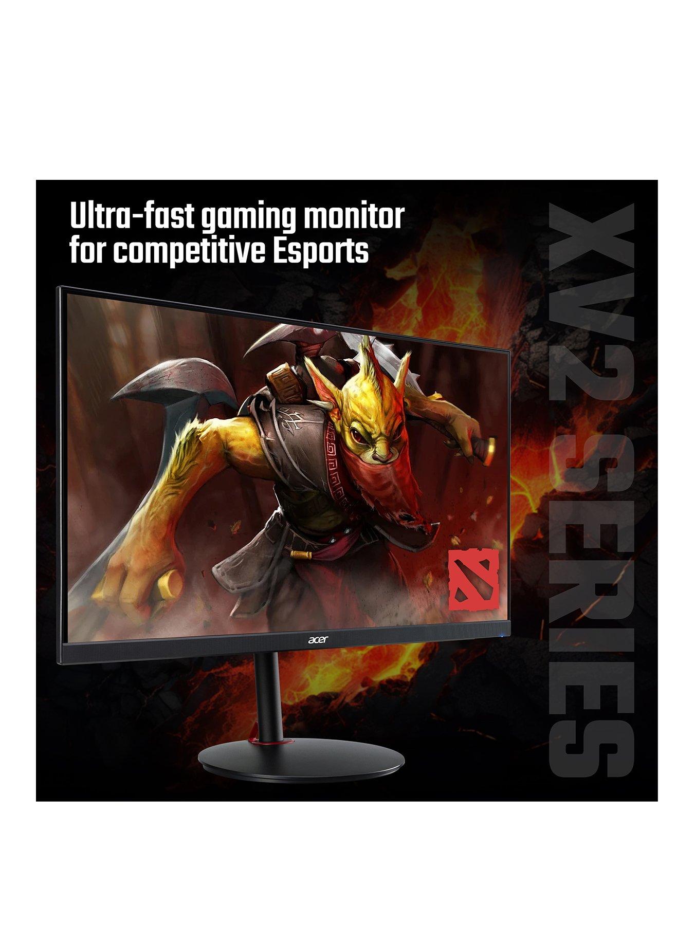 Image 2 of 8 of Acer XV2 Series 24in FHD 120Hz Gaming Monitor