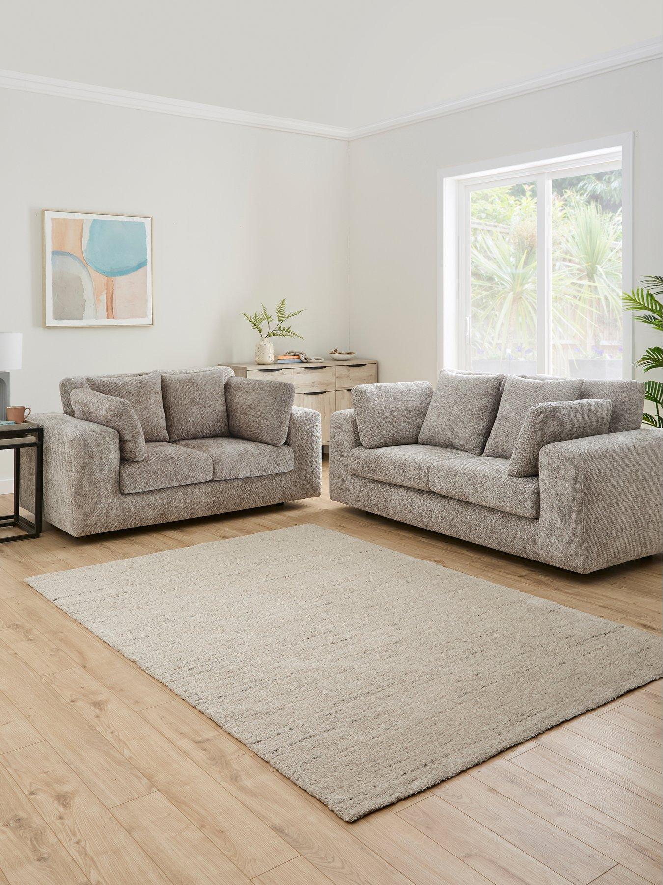The Very Collection Avena 3 + 2 Seater Fabric Sofas