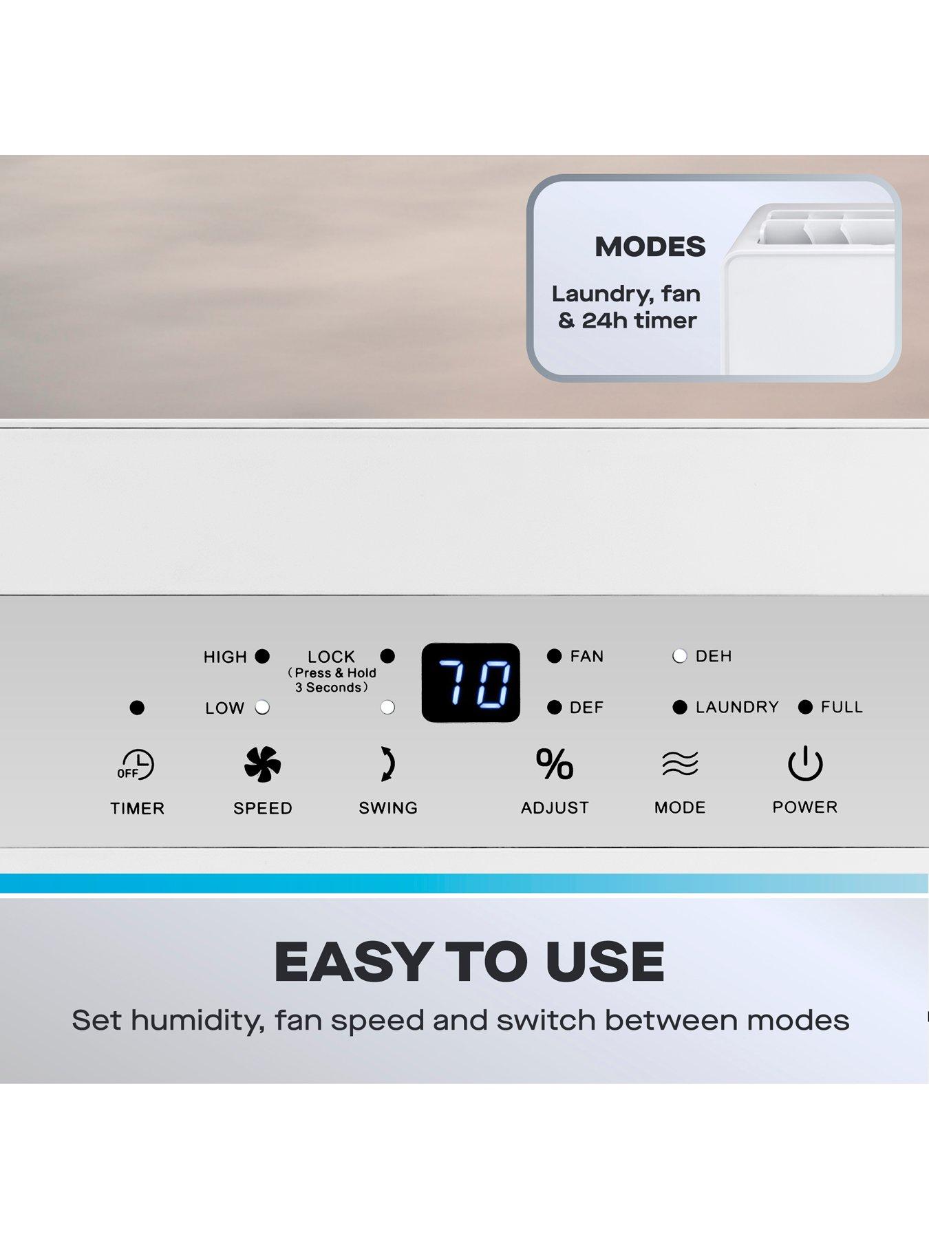 Image 5 of 7 of Daewoo 30-Litre Dehumidifier