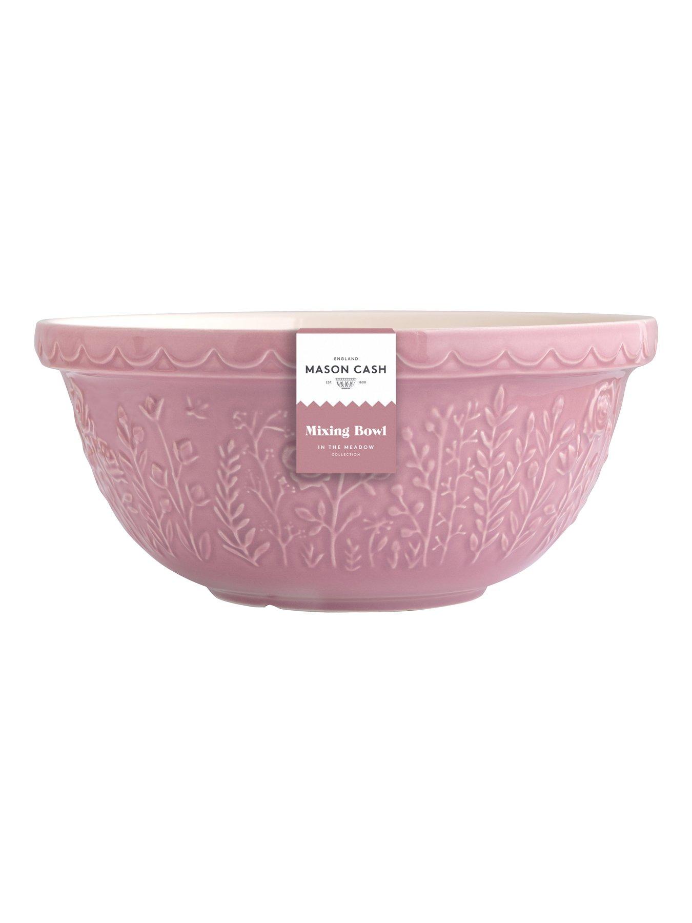 Image 3 of 3 of Mason Cash In The Meadow Mixing Bowl in Pink Rose &ndash; 29 cm
