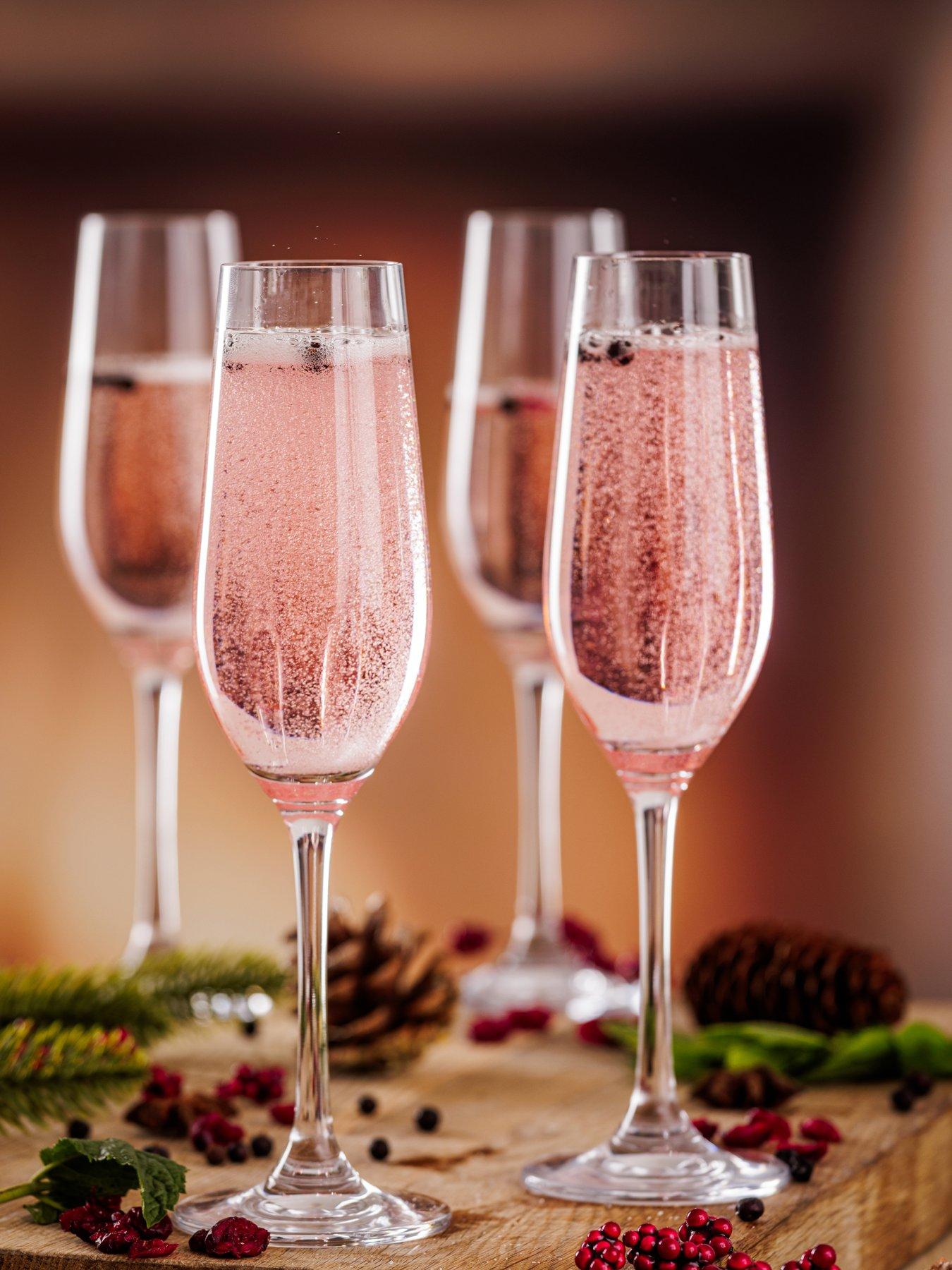 Ravenhead Kings Collection – Set of 4 Flute Glasses