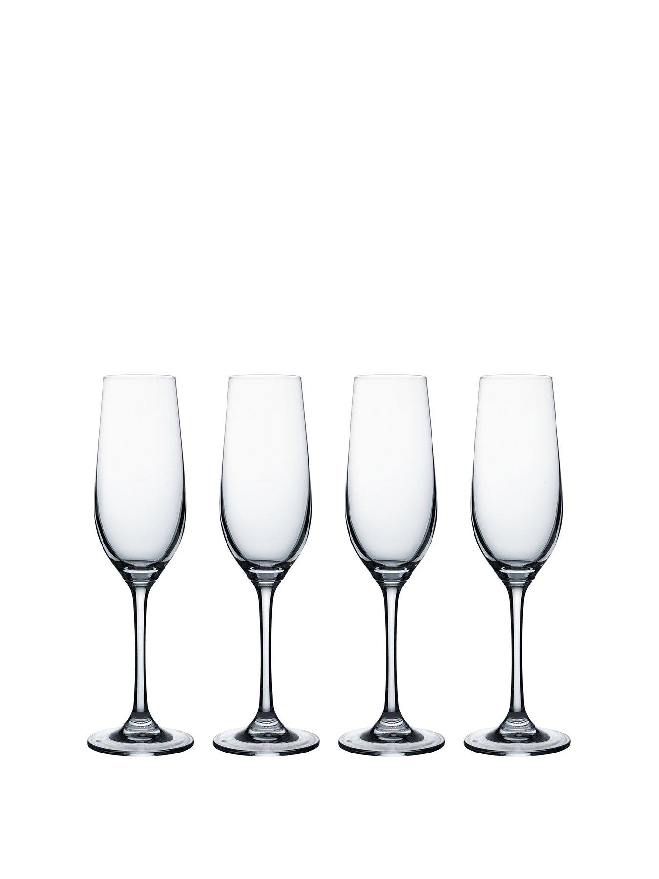 Image 2 of 5 of Ravenhead Kings Collection &ndash; Set of 4 Flute Glasses