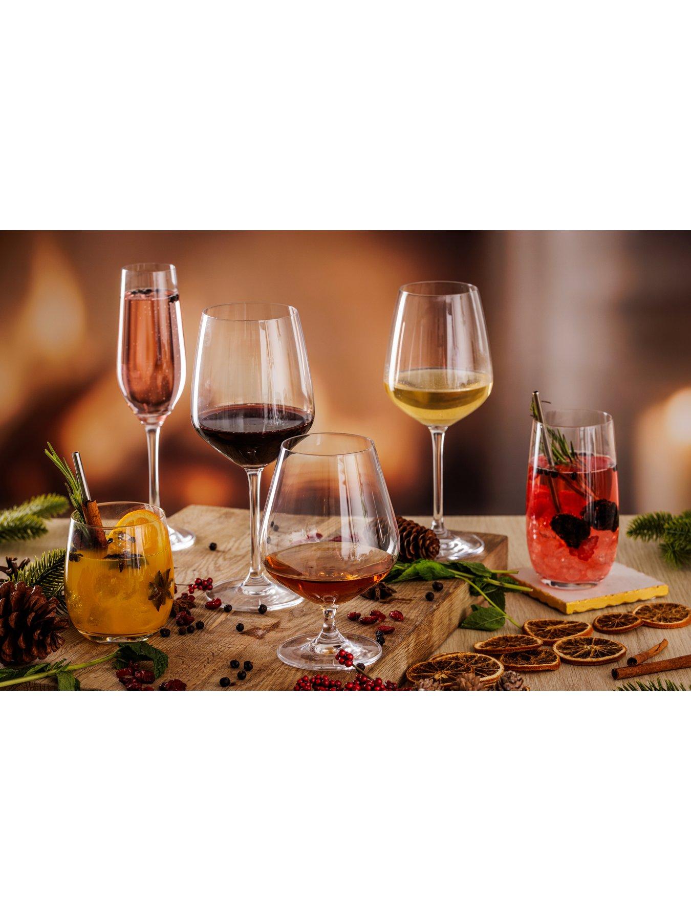 Image 3 of 5 of Ravenhead Kings Collection &ndash; Set of 4 Flute Glasses