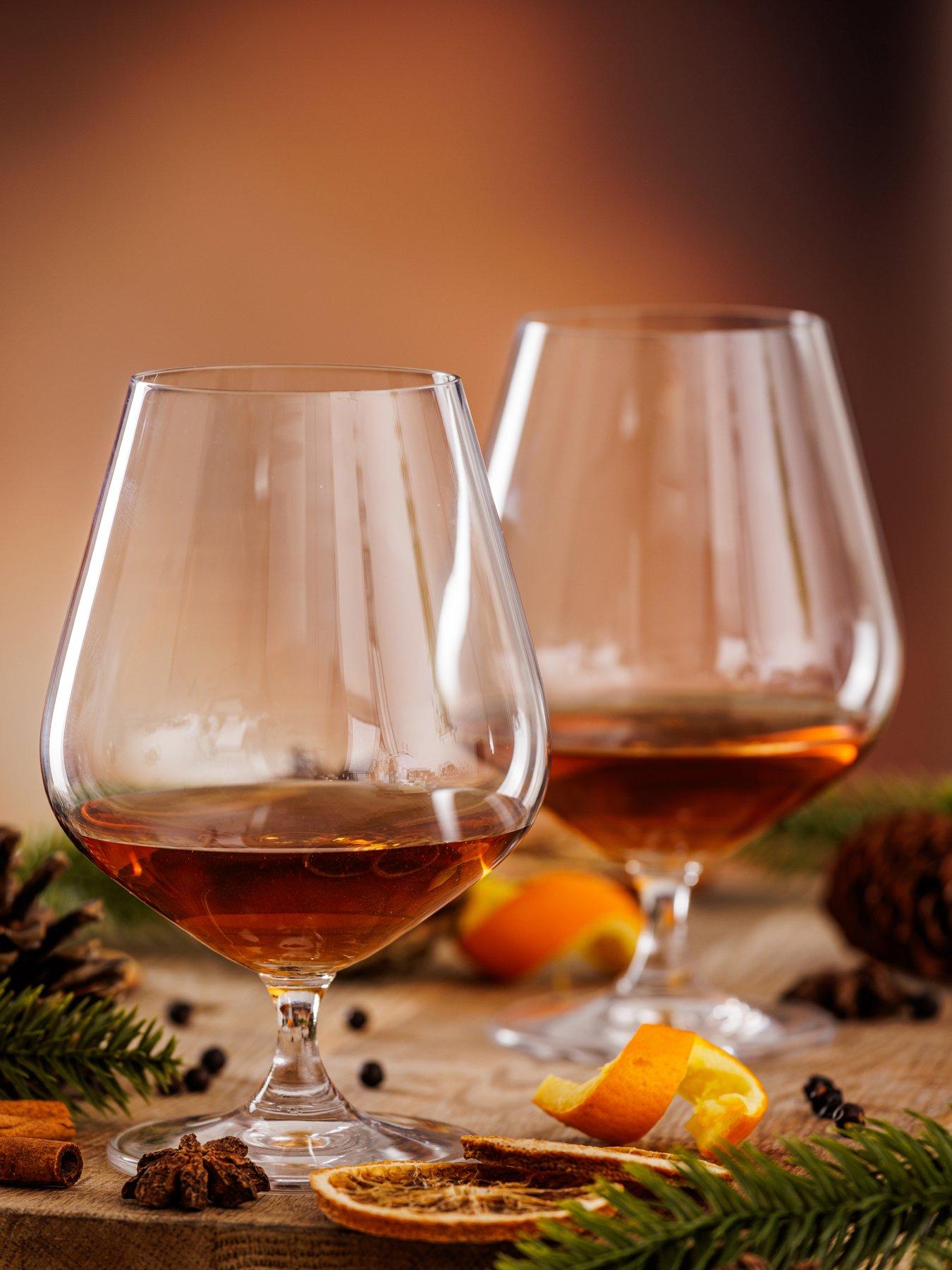 Ravenhead Kings Collection – Set of 2 Brandy Glasses