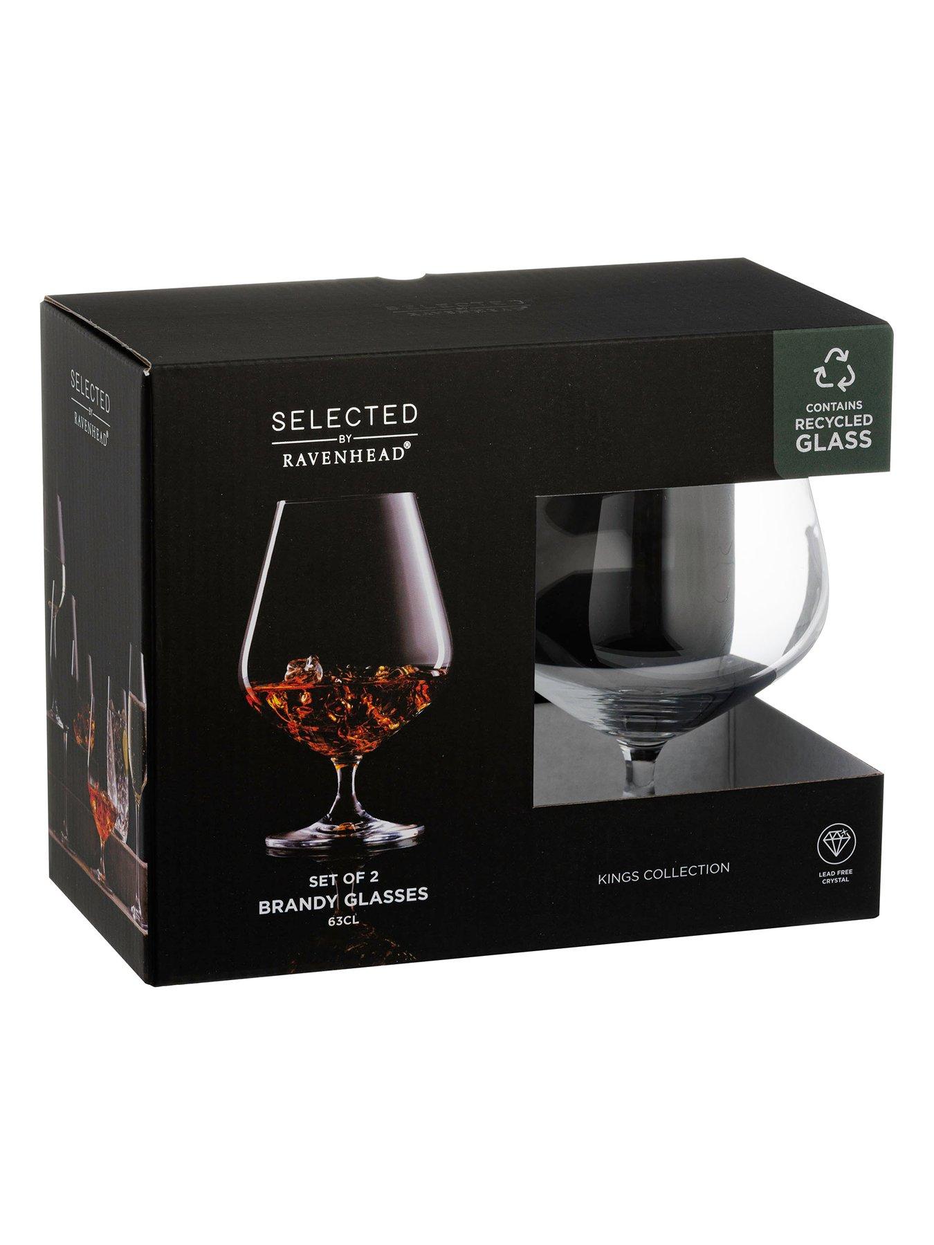 Image 3 of 4 of Ravenhead Kings Collection &ndash; Set of 2 Brandy Glasses