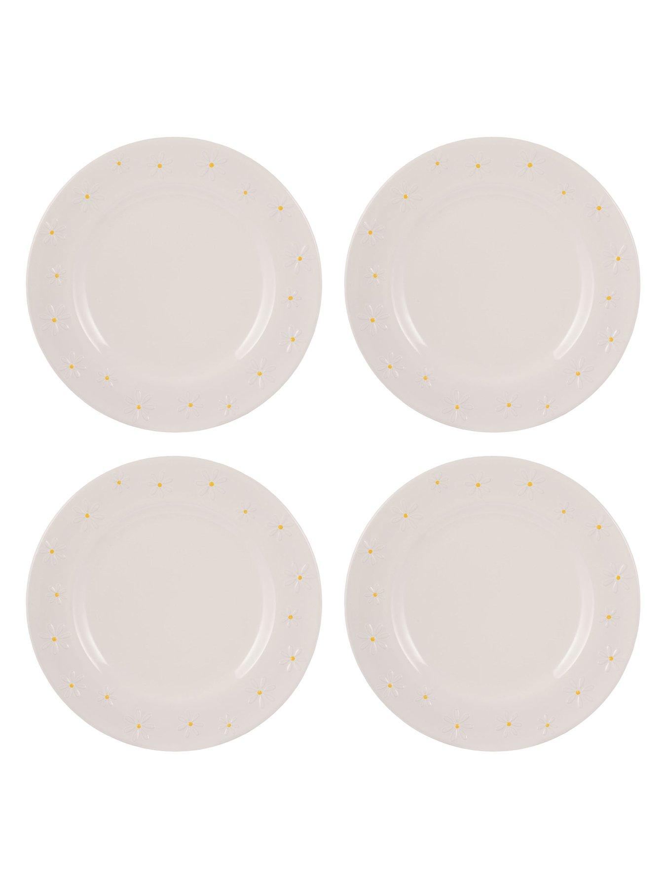 Image 5 of 5 of Price & Kensington Daisy Set of 4 Dinner Plates