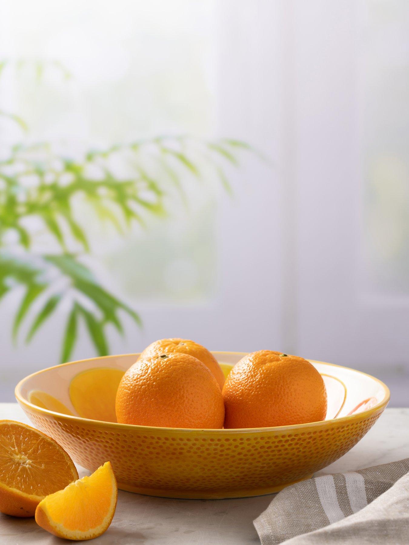 Typhoon World Foods Orange Round Bowl