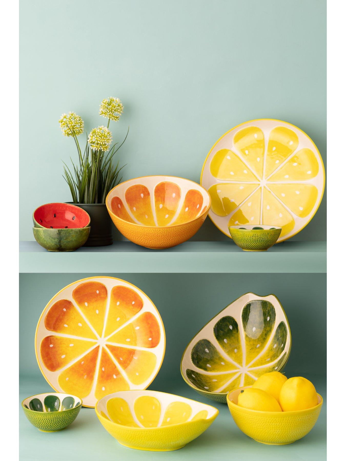 Image 5 of 5 of Typhoon World Foods Lime Oval Bowl