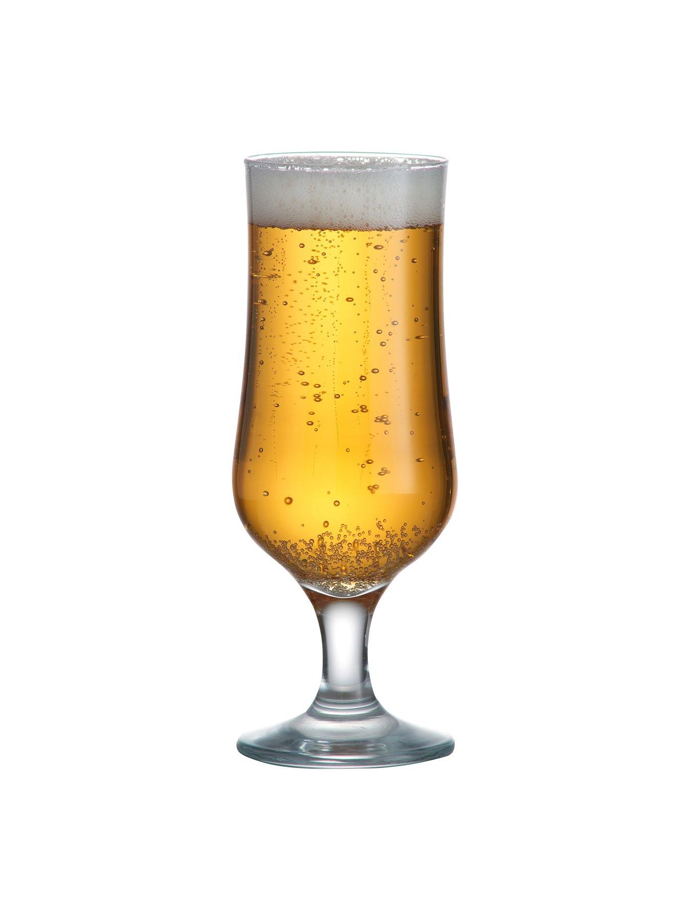 Image 4 of 5 of Ravenhead Tulip Set of 4 Stemmed Beer Glasses