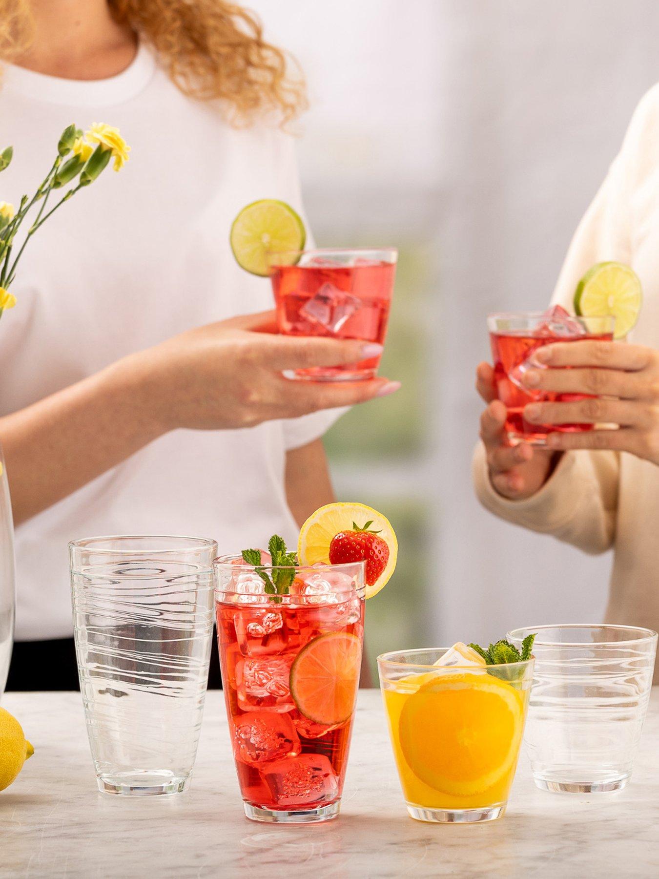 Ravenhead Essentials Swirl 8-Piece Tumbler Set