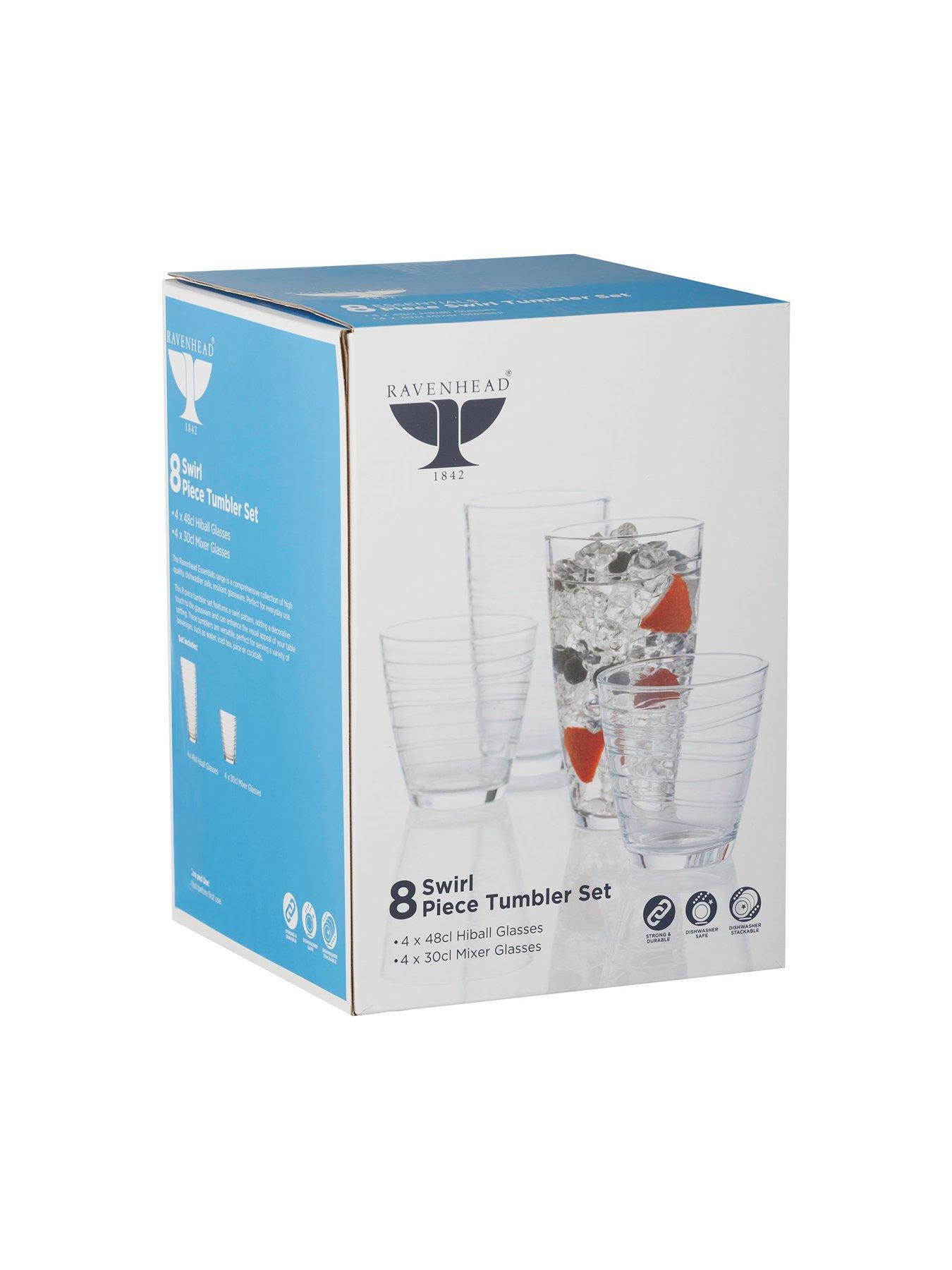 Image 4 of 4 of Ravenhead Essentials Swirl 8-Piece Tumbler Set
