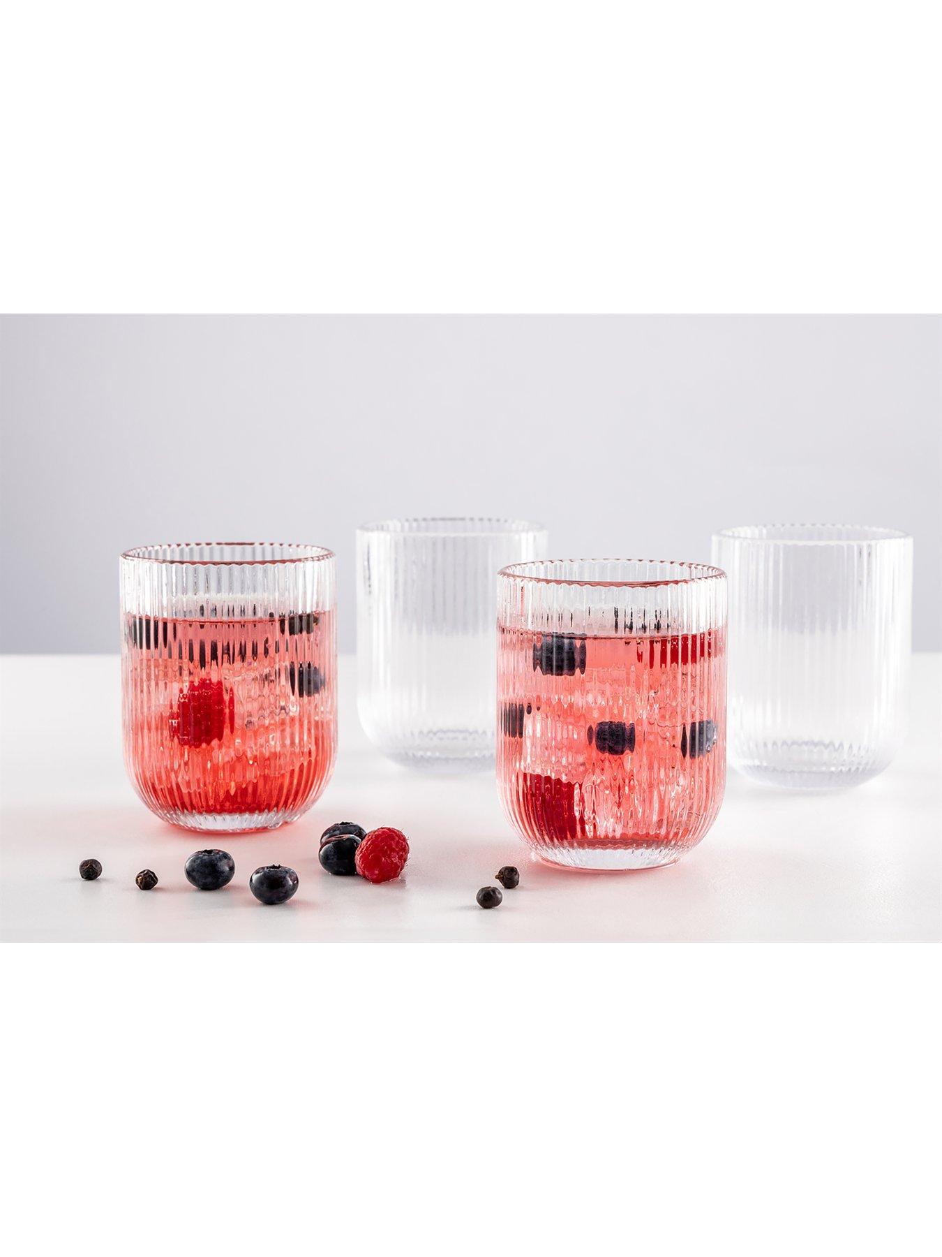Ravenhead Entertain Linea Set of 4 Mixer Glasses