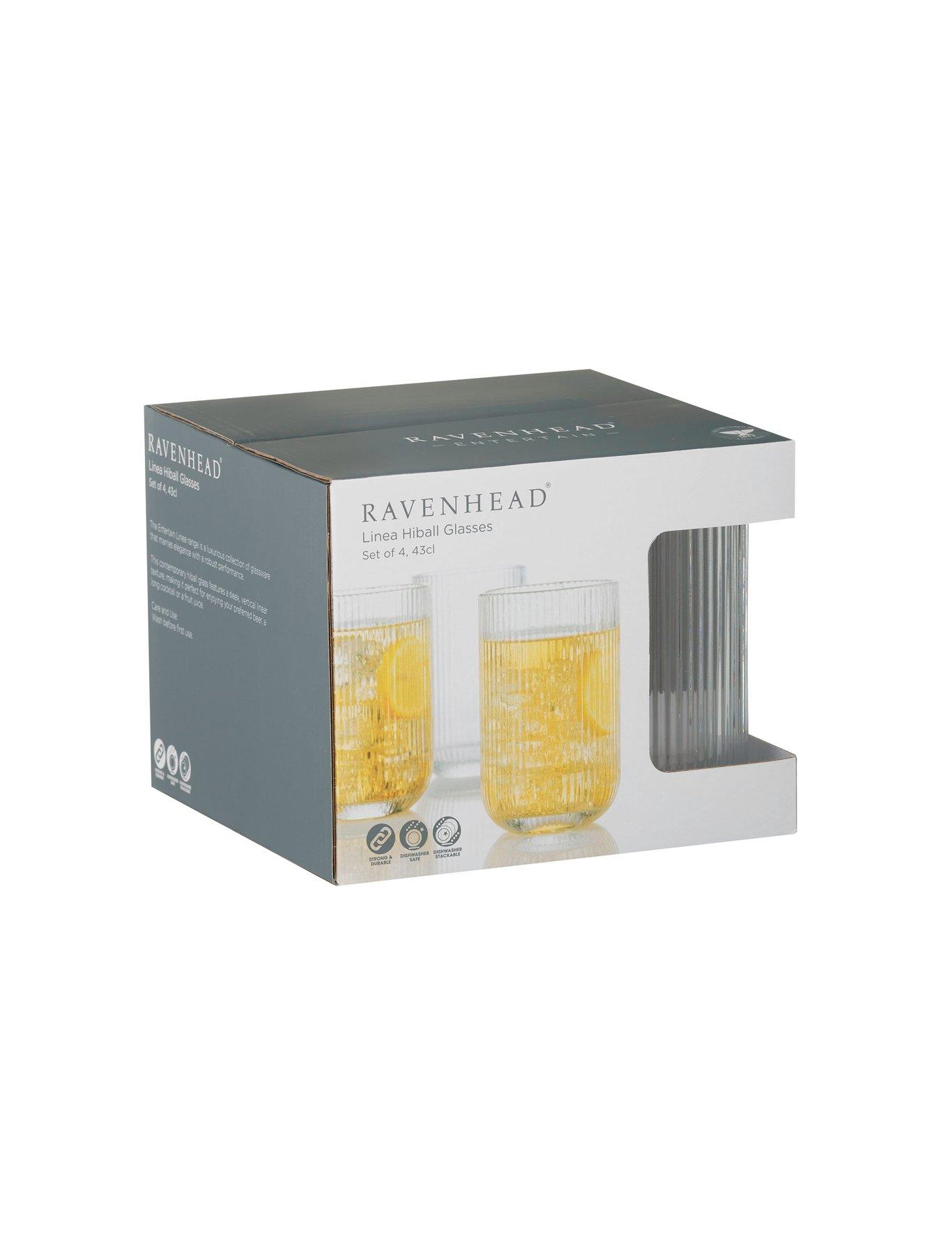 Image 3 of 4 of Ravenhead Entertain Linea Set of 4 Hiball Tumbler Glasses