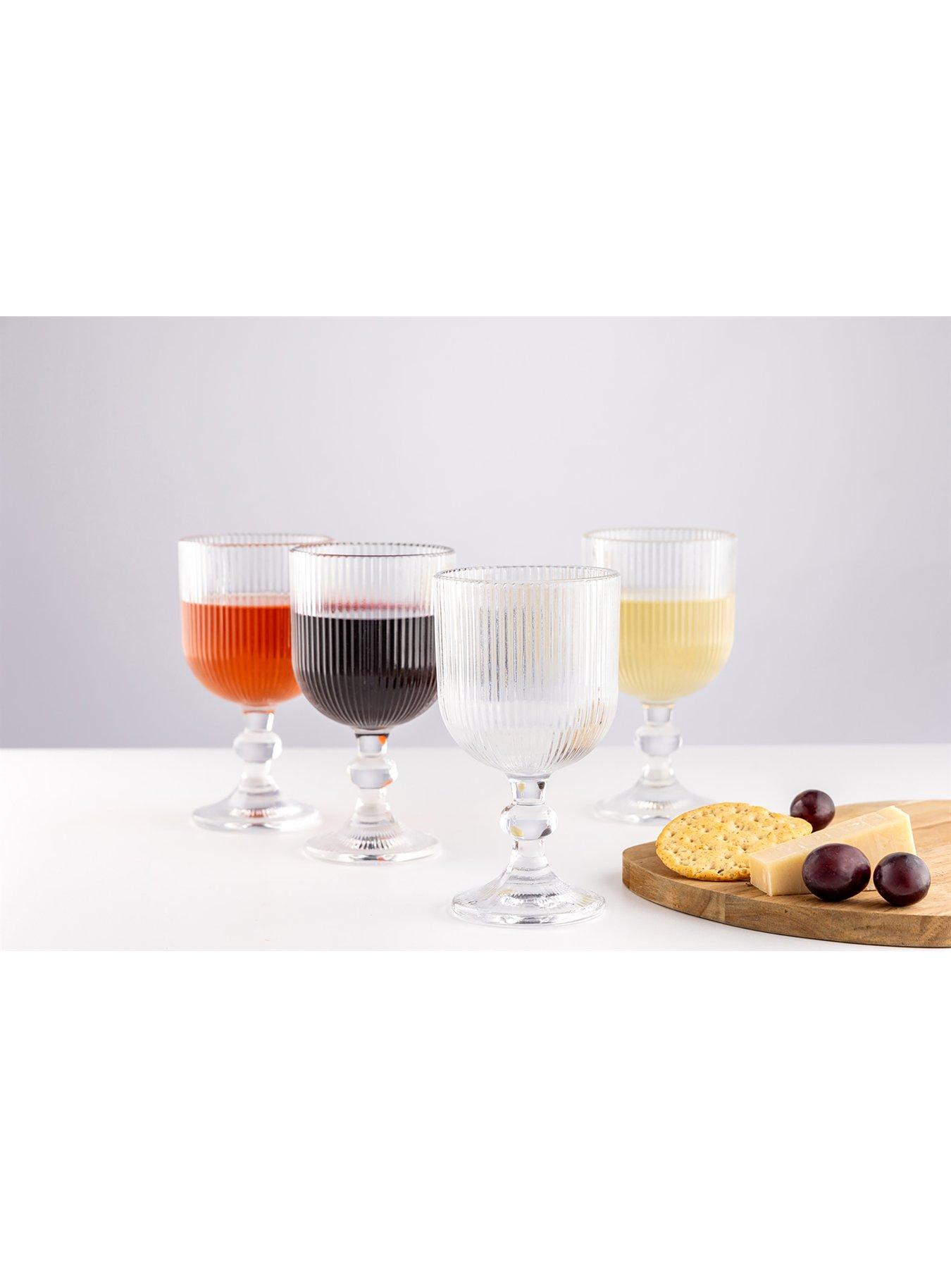 Ravenhead Entertain Linea Set of 4 Wine Glasses