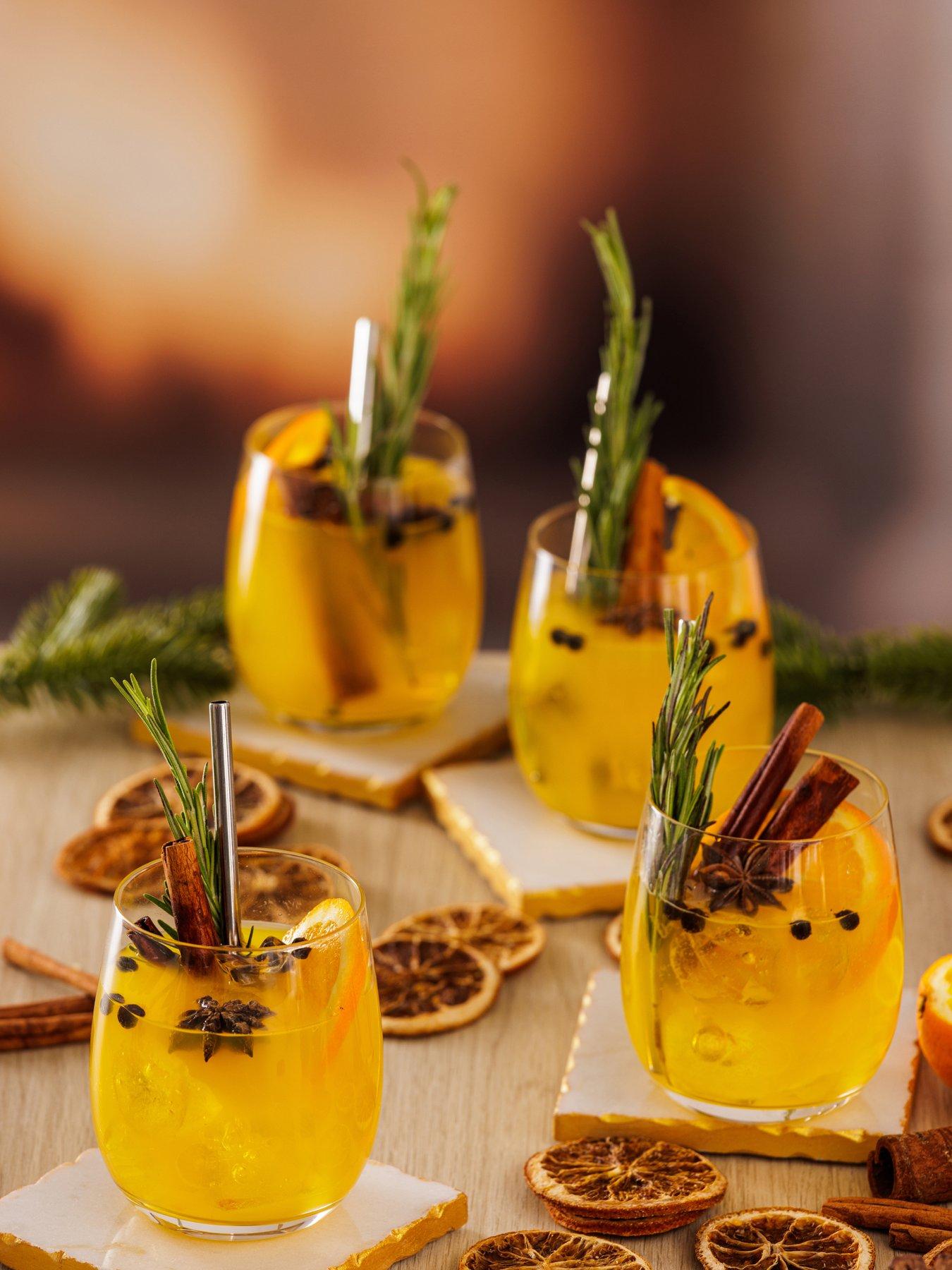 Ravenhead Kings Collection – Set of 4 Mixer Tumbler Glasses