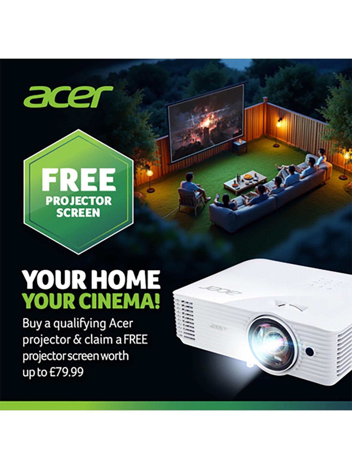 Image 7 of 7 of Acer H6518STi,&nbsp;DLP 3D, 1080p, 3500 Lumens, 10000/1, HDMI, Short Throw Projector
