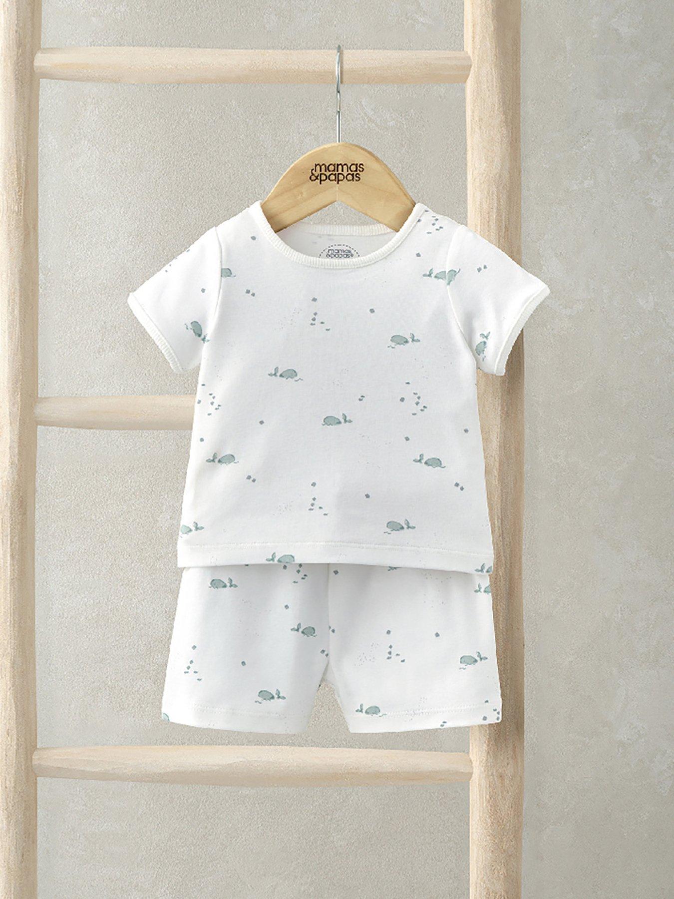 undefined Baby Boys Whale Print Pyjamas - Multi