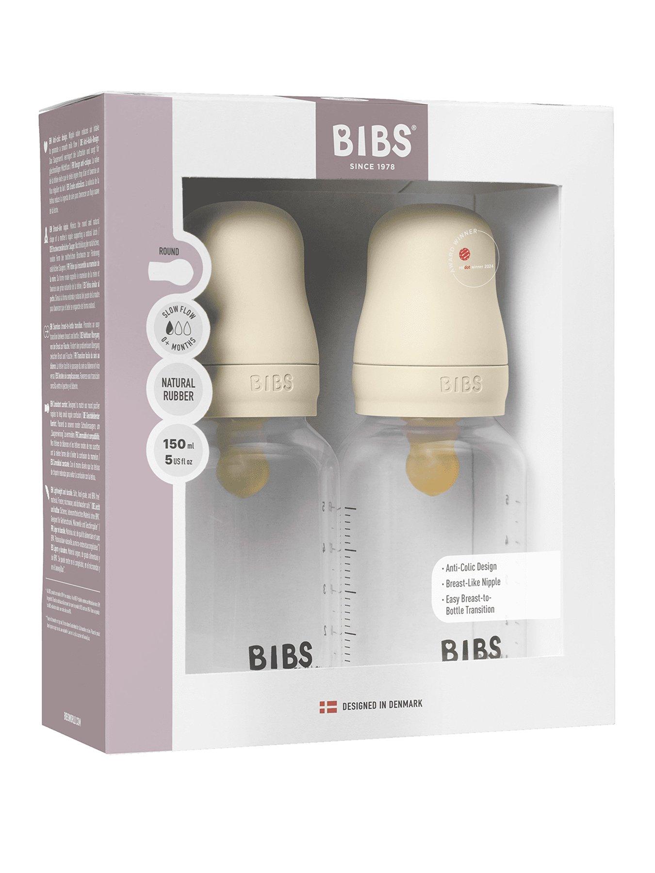 BIBS Baby Bottle Latex 2 pack 150ml