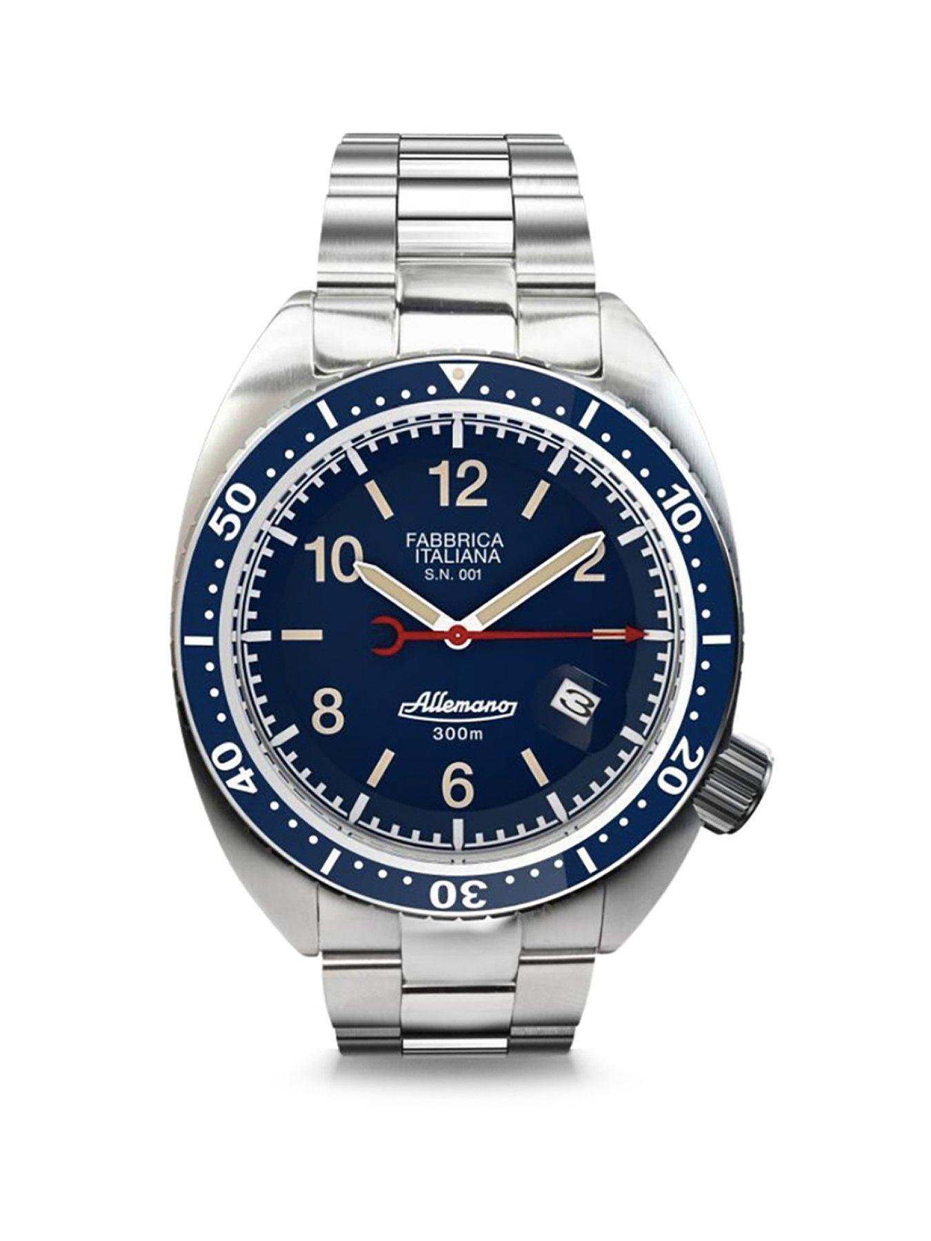 undefined 1973 Shark Diver Blue Dial Steel Bracelet