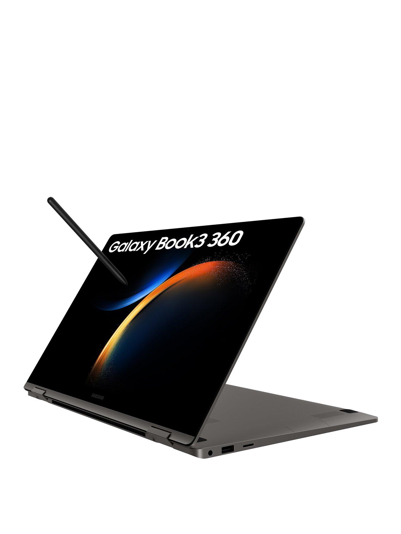 Samsung Galaxy Book3 Laptop 360 - 13in FHD Touchscreen, Intel Core i7, 16GB RAM, 512GB SSD - Graphite with M365 Family Included (12 mths)