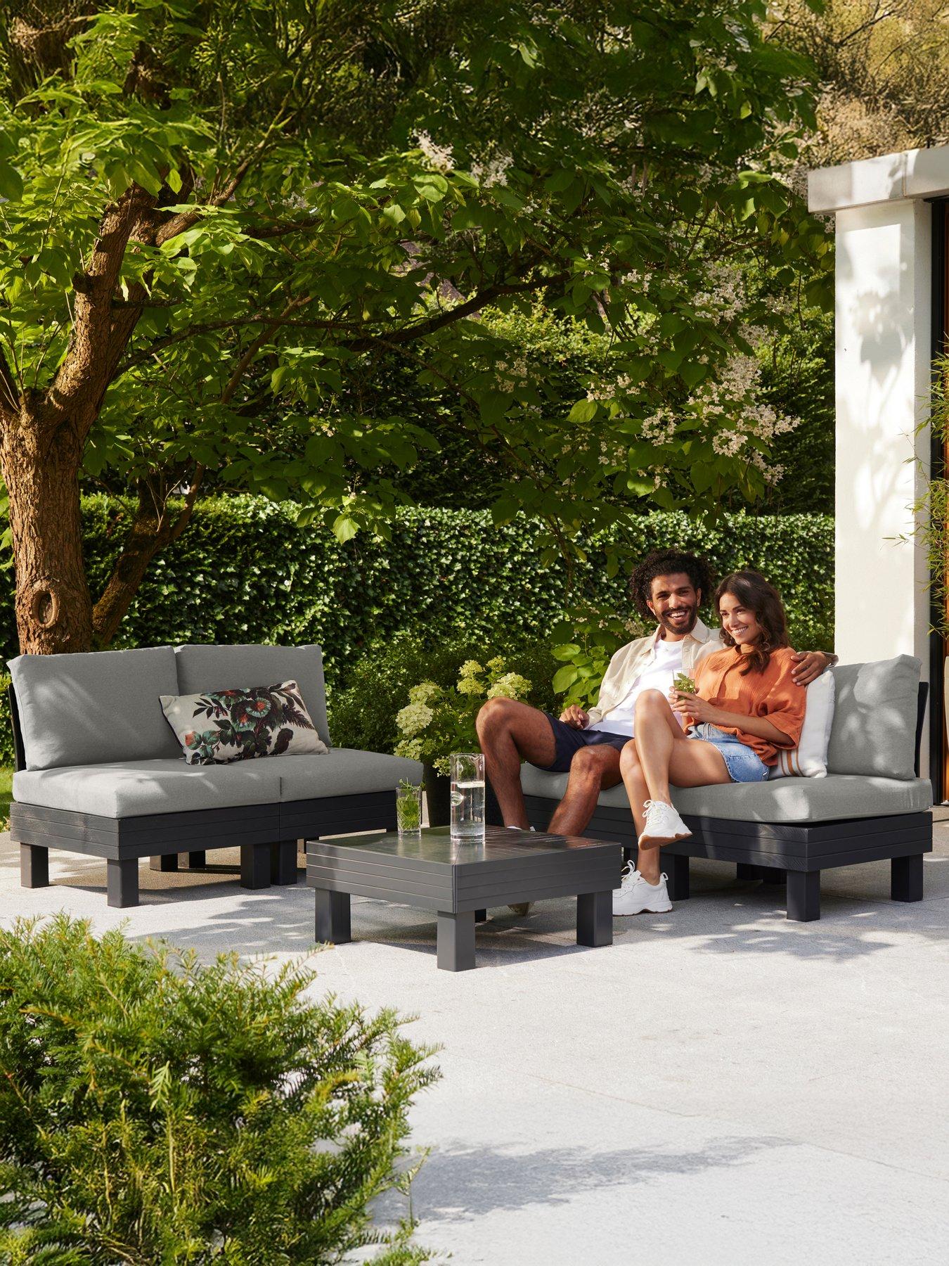 Garden Furniture Lounge Set Keter Keter Elements Seater Modular