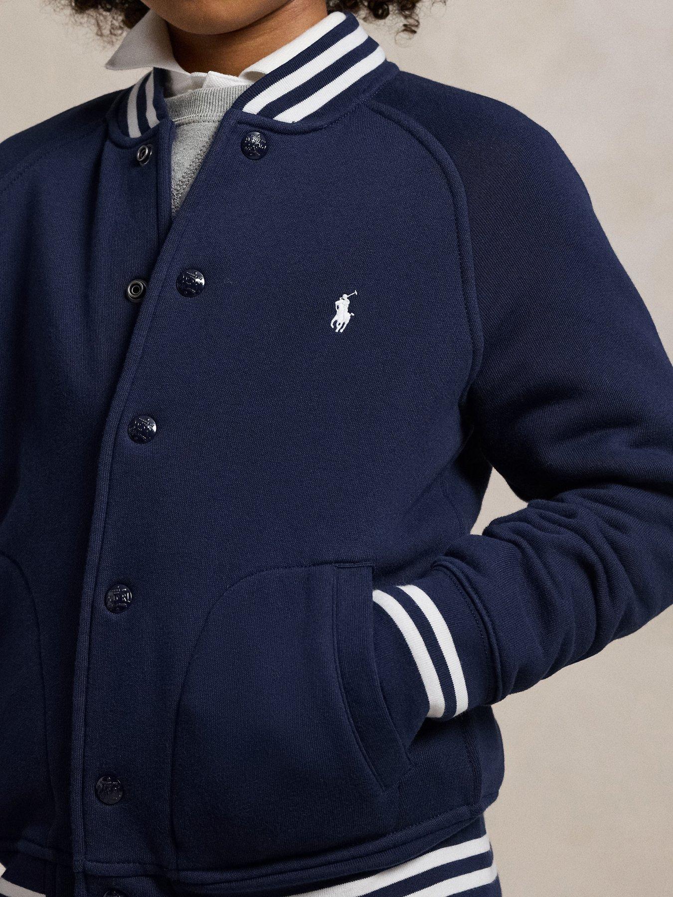 Polo Ralph Lauren Boys Bomber Jacket - Navy | Very
