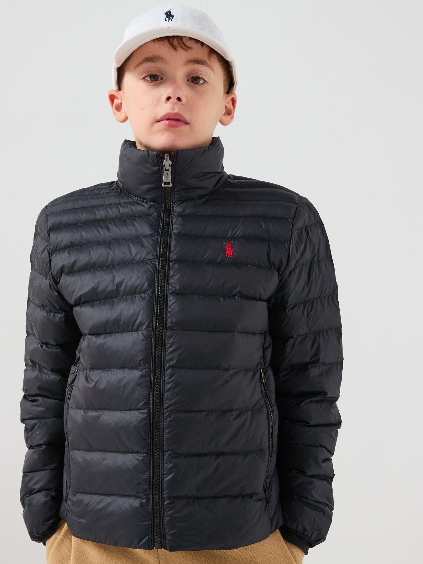 Polo Ralph Lauren Boys Padded Jacket - Black